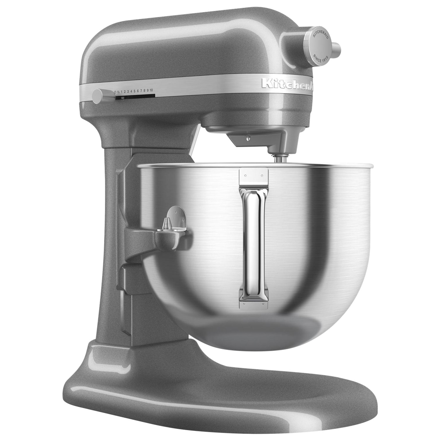 Batteur sur socle à bol relevable Professional de KitchenAid - 7 pte - 500 W - Médaillon en argent