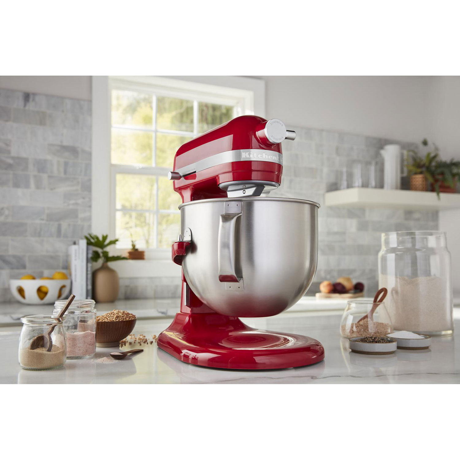 KitchenAid Professional Bowl-Lift Stand Mixer - 7Qt - 500-Watt - Empire Red
