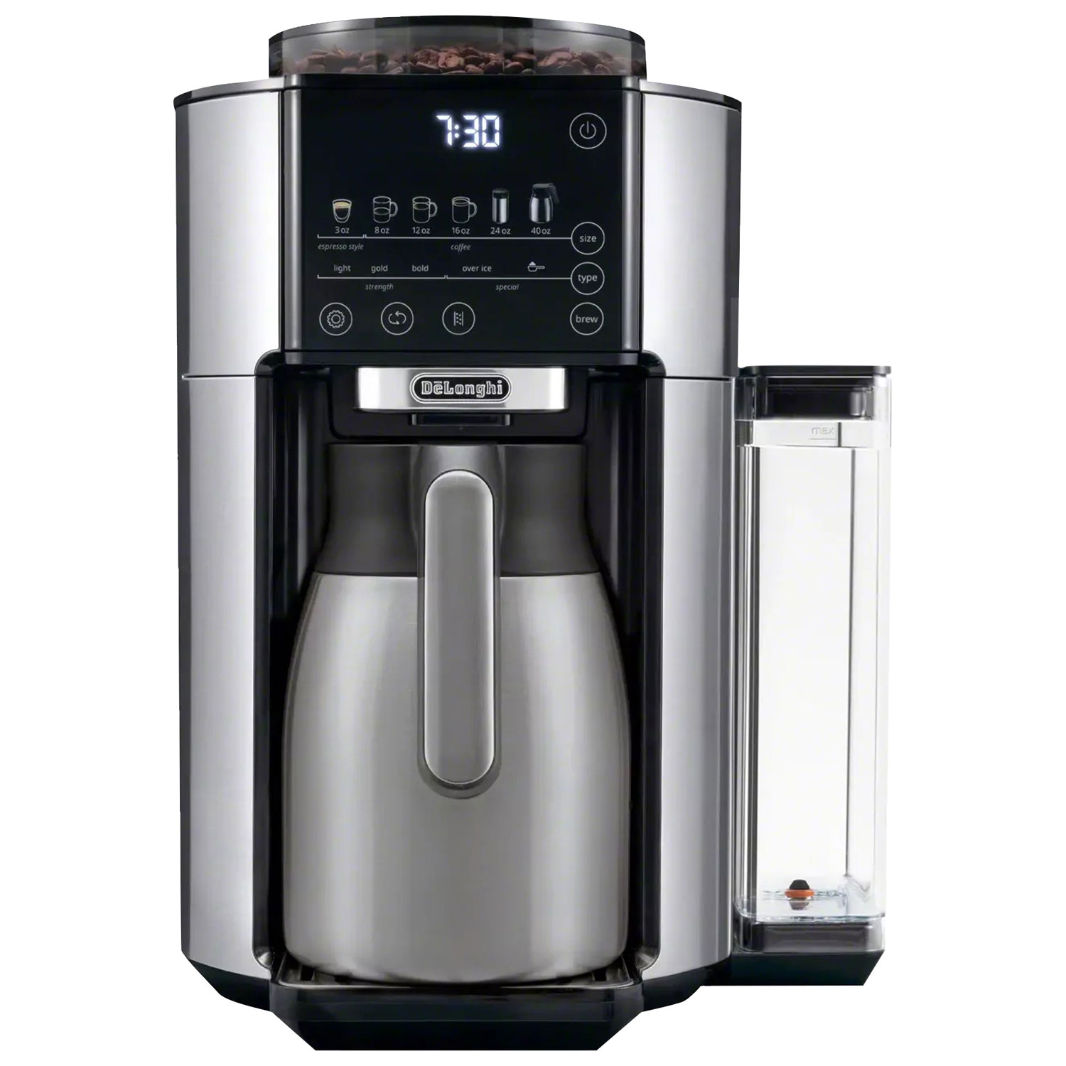 De Longhi TrueBrew Automatic Coffee Machine w Thermal Carafe