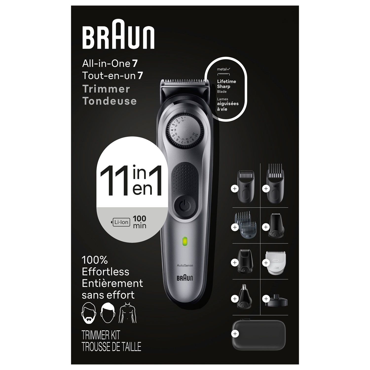Braun Men's All-In-One Style Kit Series 7 Trimmer