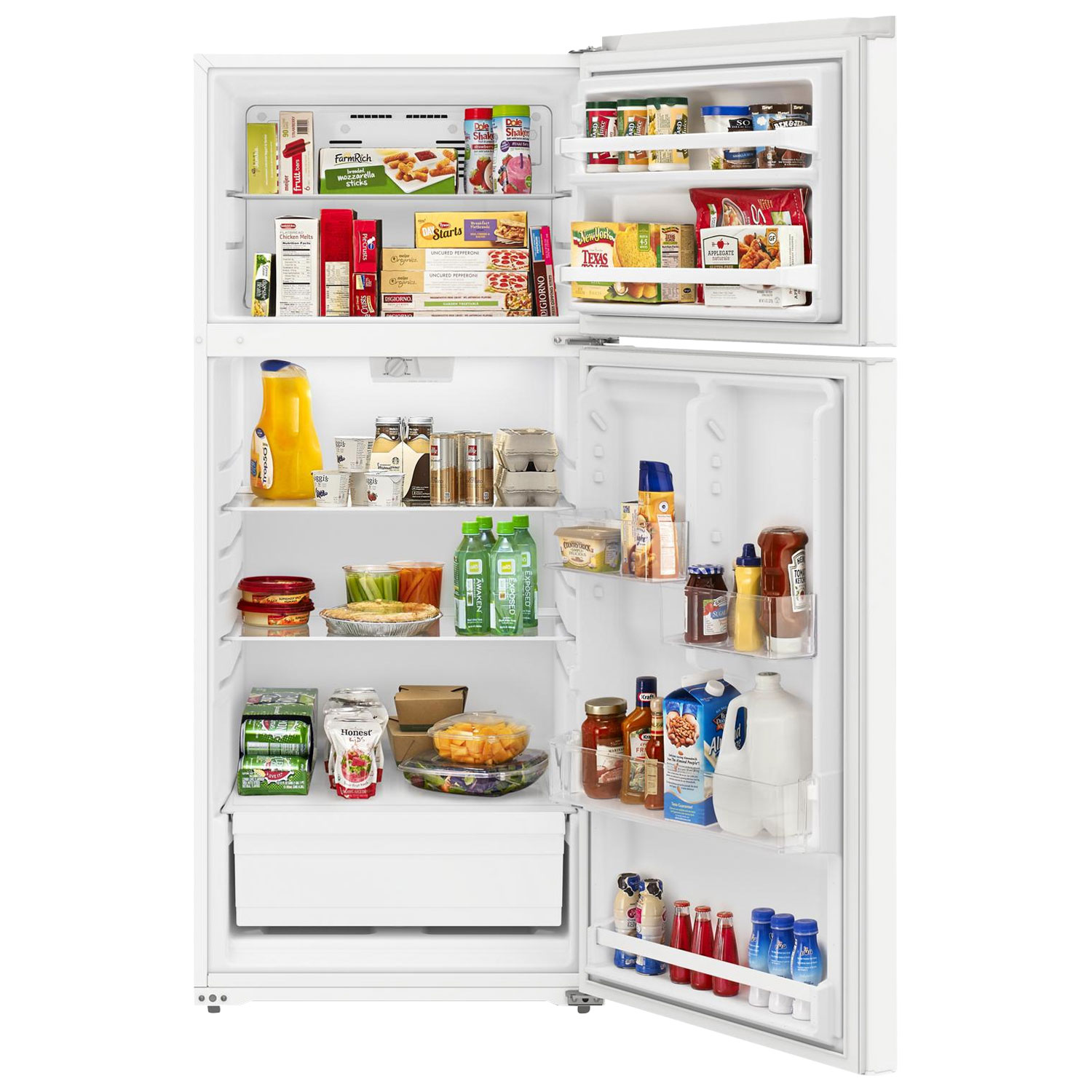 Amana 29" 16.4 Cu. Ft. Top Freezer Refrigerator - White