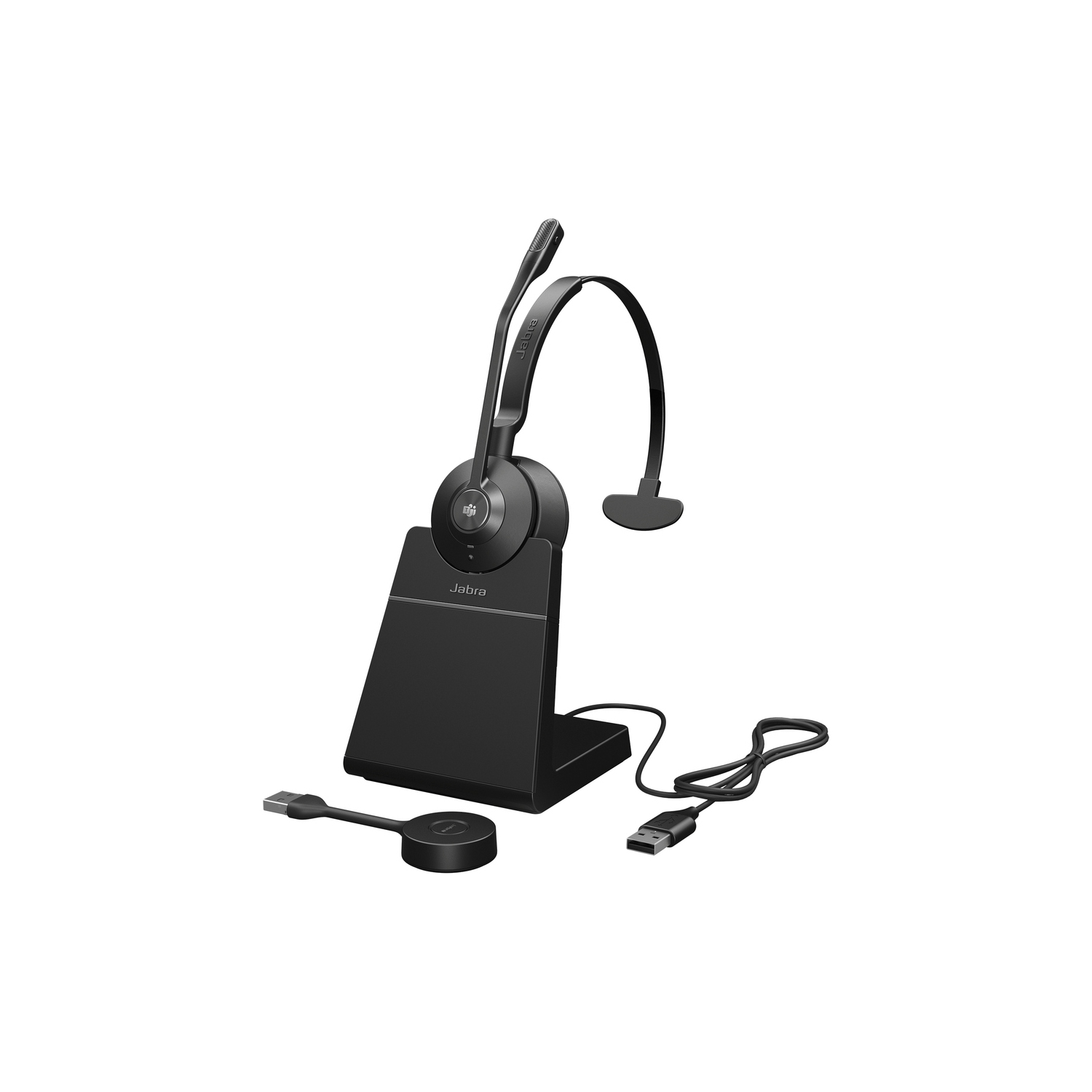 Casque d’écoute sans fil autonomes Bluetooth suppression du bruit avec micro engage 55 Jabra - Noir