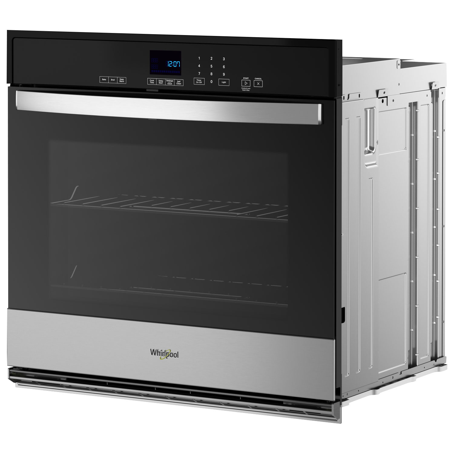 Whirlpool 27" 4.3 Cu. Ft. Self-Clean Electric Wall Oven - Stainless Steel