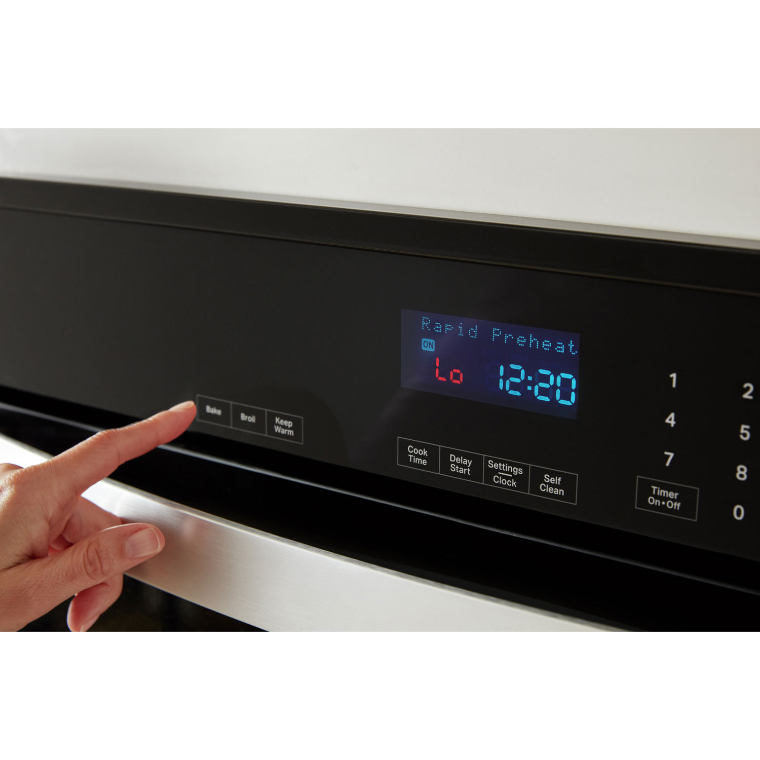 Whirlpool 27" 4.3 Cu. Ft. Self-Clean Electric Wall Oven - Stainless Steel