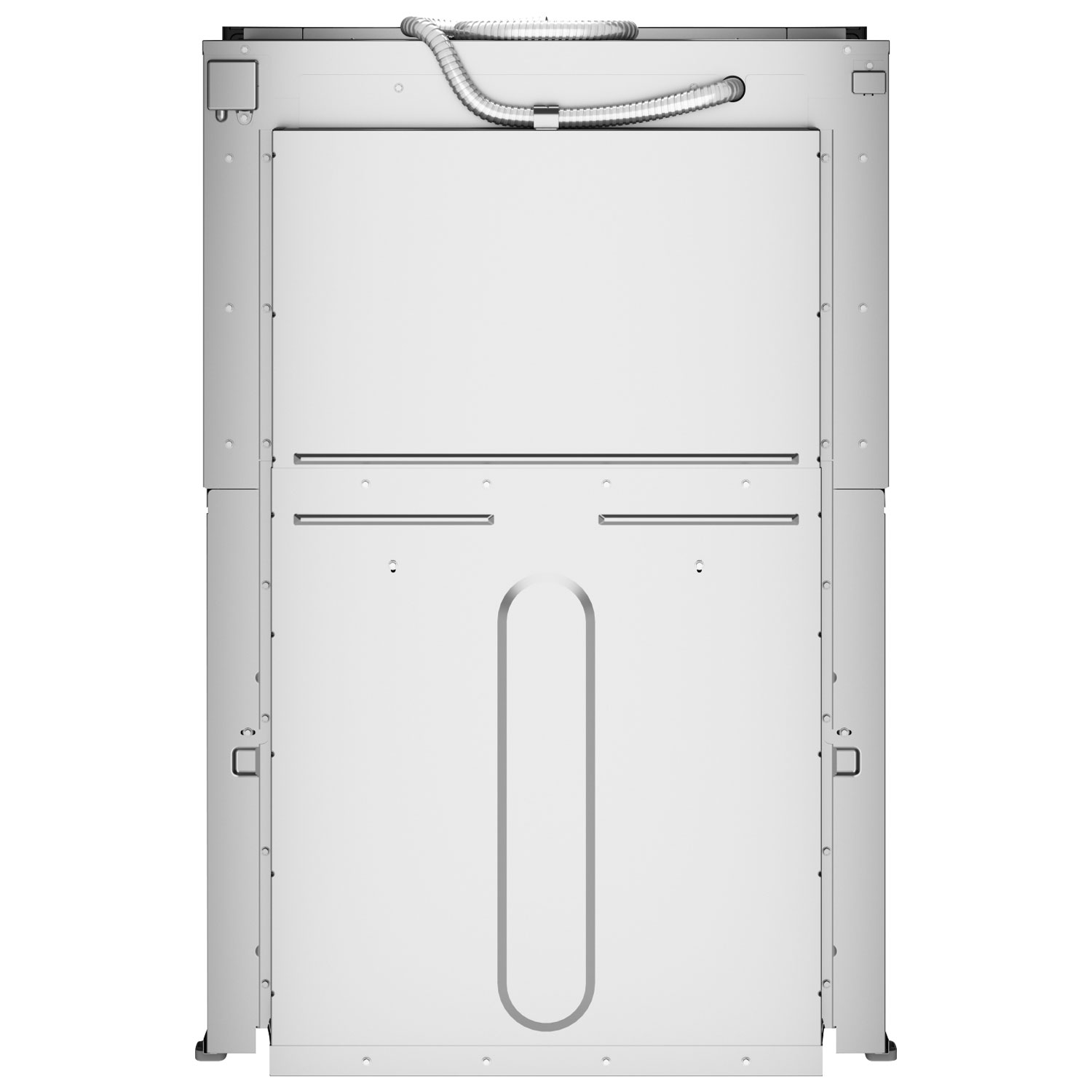 Four mural électrique autonettoyant combiné 6,4 pi³ 29 po de Whirlpool - Acier inoxydable