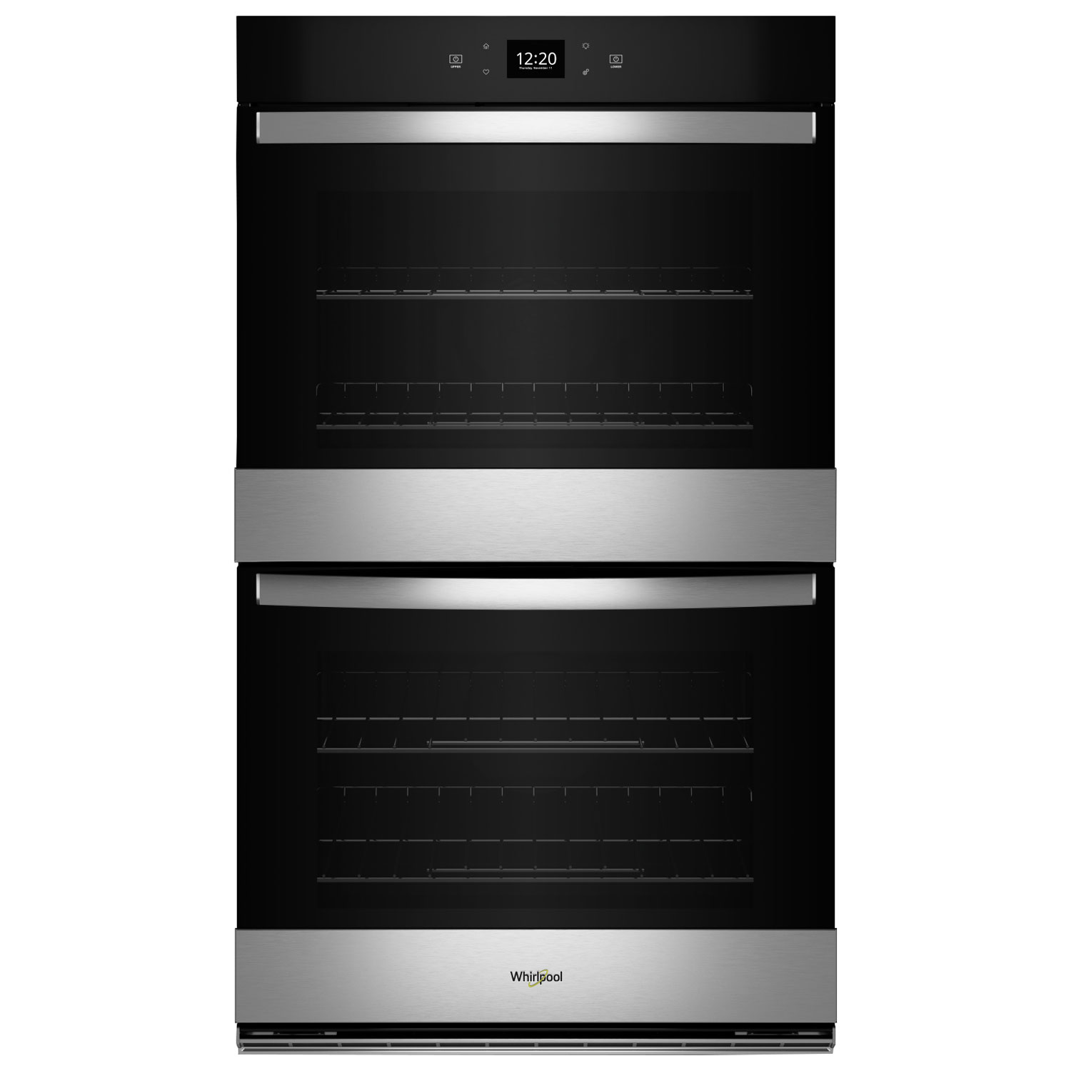 Whirlpool 30" 10.0 Cu. Ft. Double Self-Clean Electric Wall Oven (WOED5030LZ) - Stainless Steel