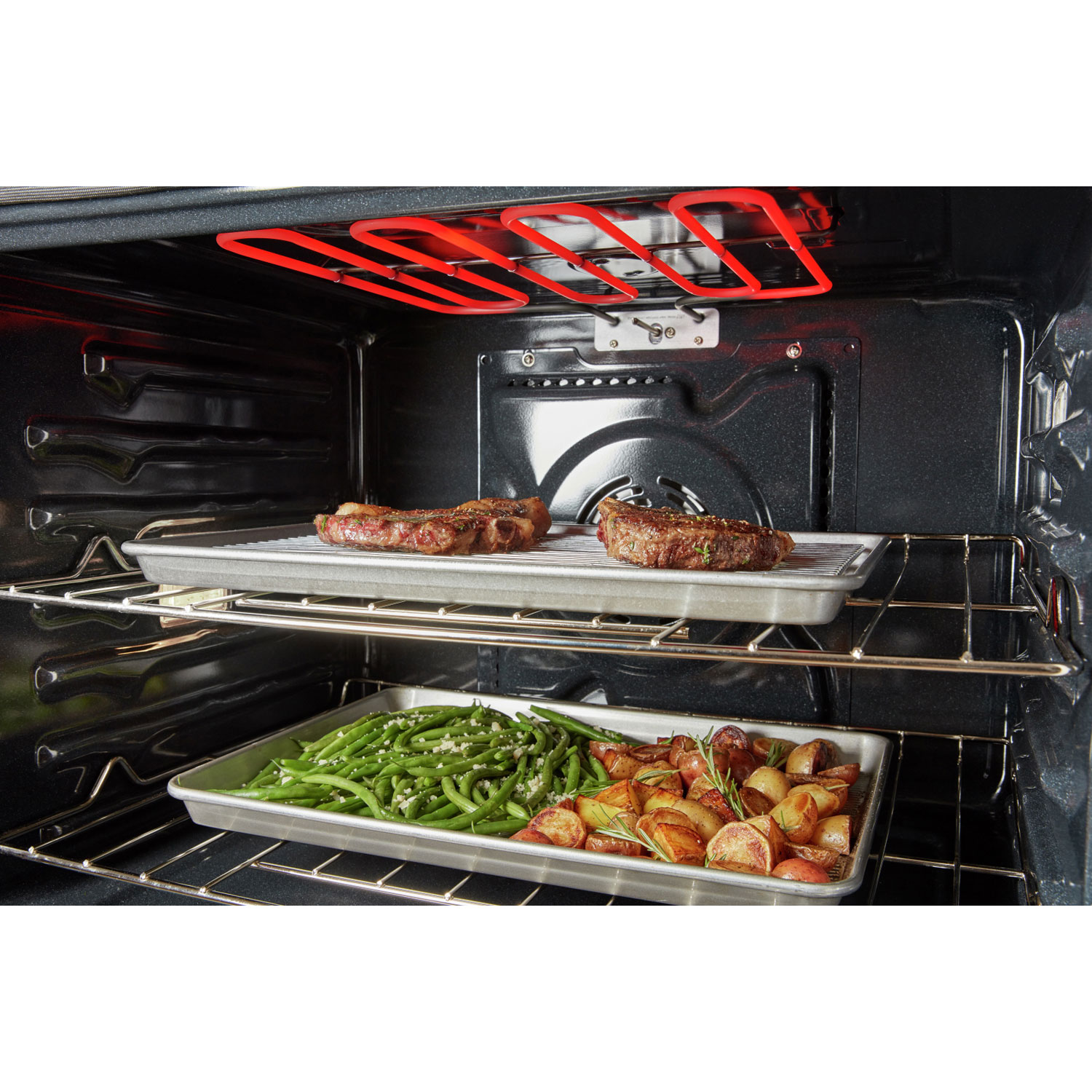 Whirlpool 30" 10.0 Cu. Ft. Double Self-Clean Electric Wall Oven - Stainless Steel