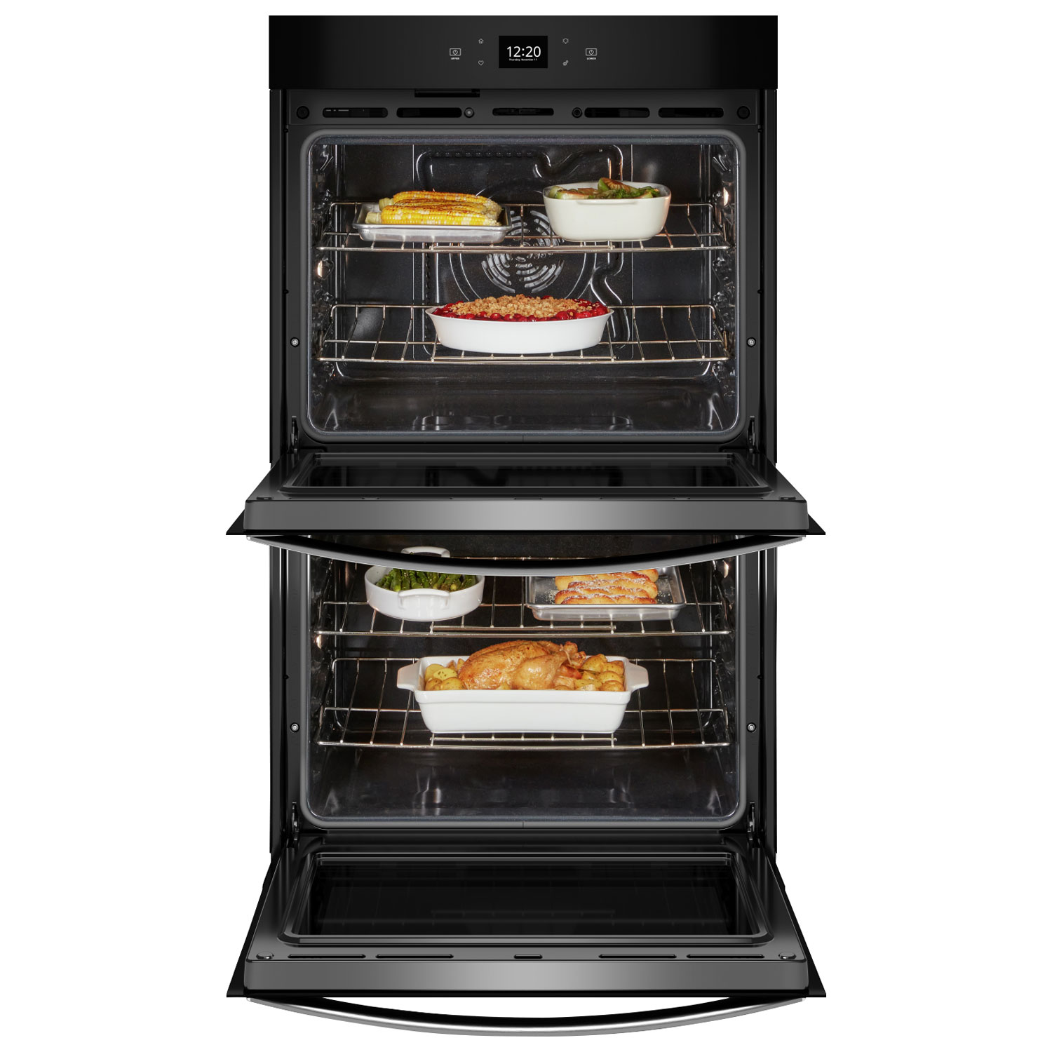 Whirlpool 30" 10.0 Cu. Ft. Double Self-Clean Electric Wall Oven - Stainless Steel