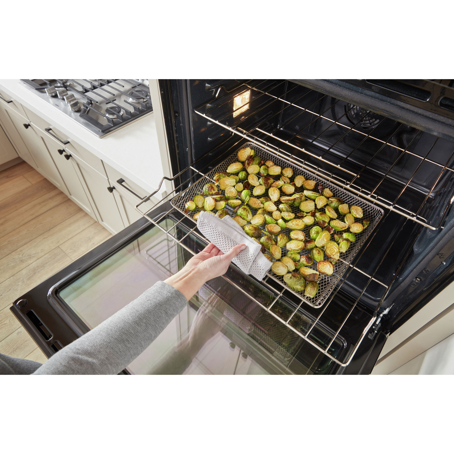 Whirlpool 21" 5.7 Cu. Ft. Combination Electric Wall Oven -Fingerprint Resistant Stainless Steel