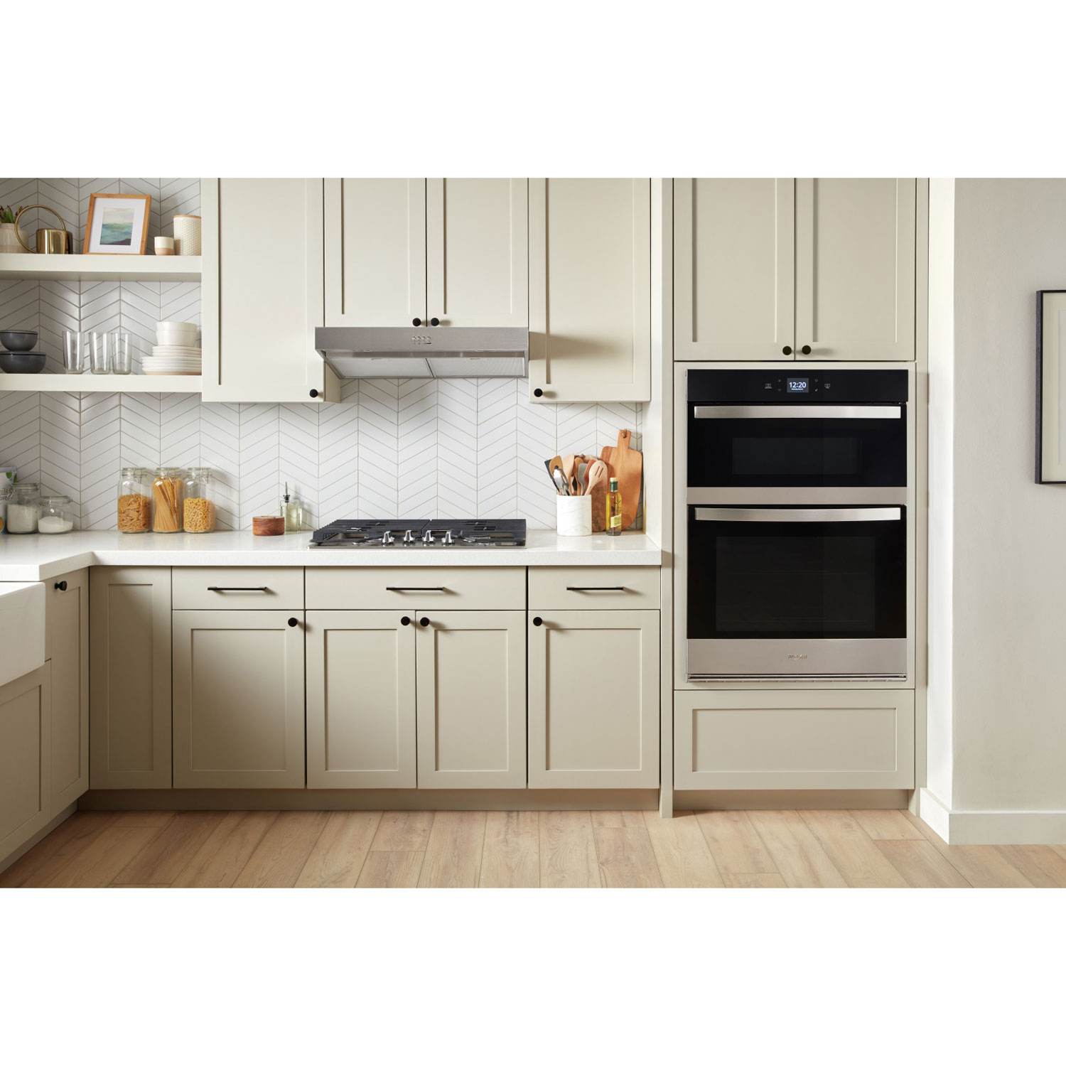 Whirlpool 21" 5.7 Cu. Ft. Combination Electric Wall Oven -Fingerprint Resistant Stainless Steel
