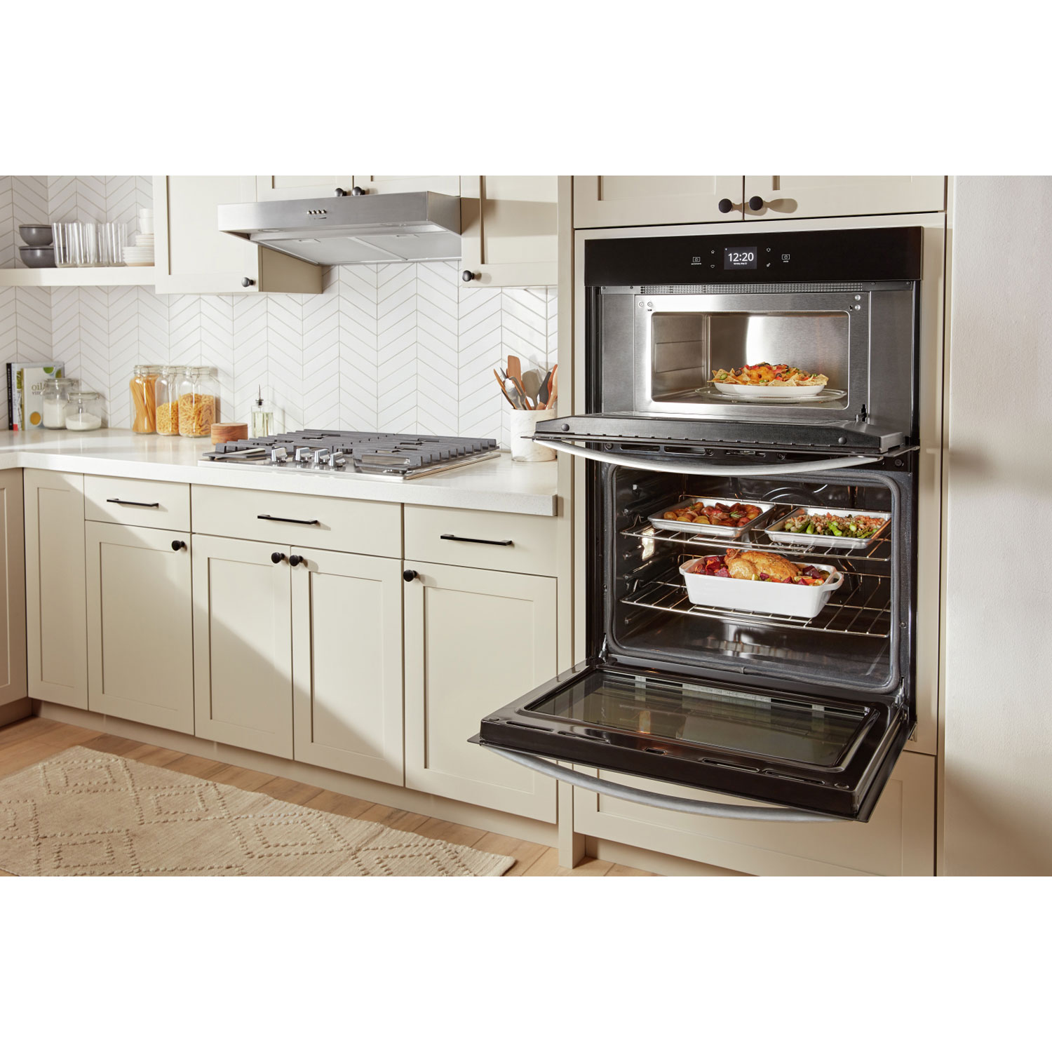 Whirlpool 21" 5.7 Cu. Ft. Combination Electric Wall Oven -Fingerprint Resistant Stainless Steel