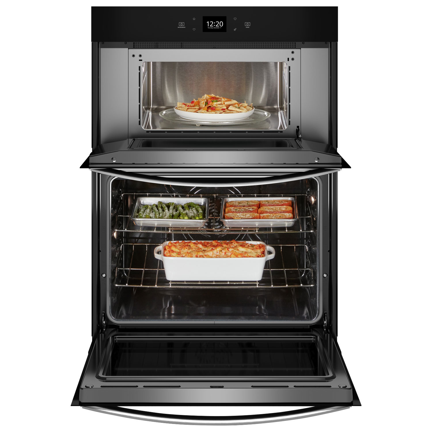 Whirlpool 21" 5.7 Cu. Ft. Combination Electric Wall Oven -Fingerprint Resistant Stainless Steel