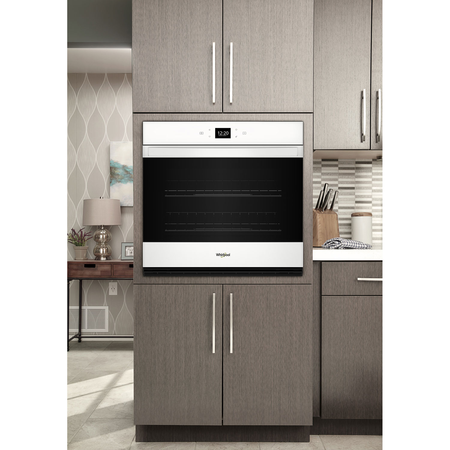 Whirlpool 27" 4.3 Cu. Ft. Self-Clean Electric Wall Oven - White