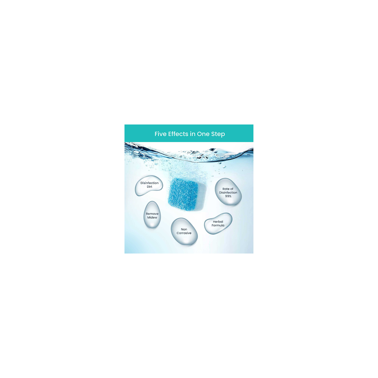 Washing Machine Cleaner, Deep Cleaning Tablets Bombs