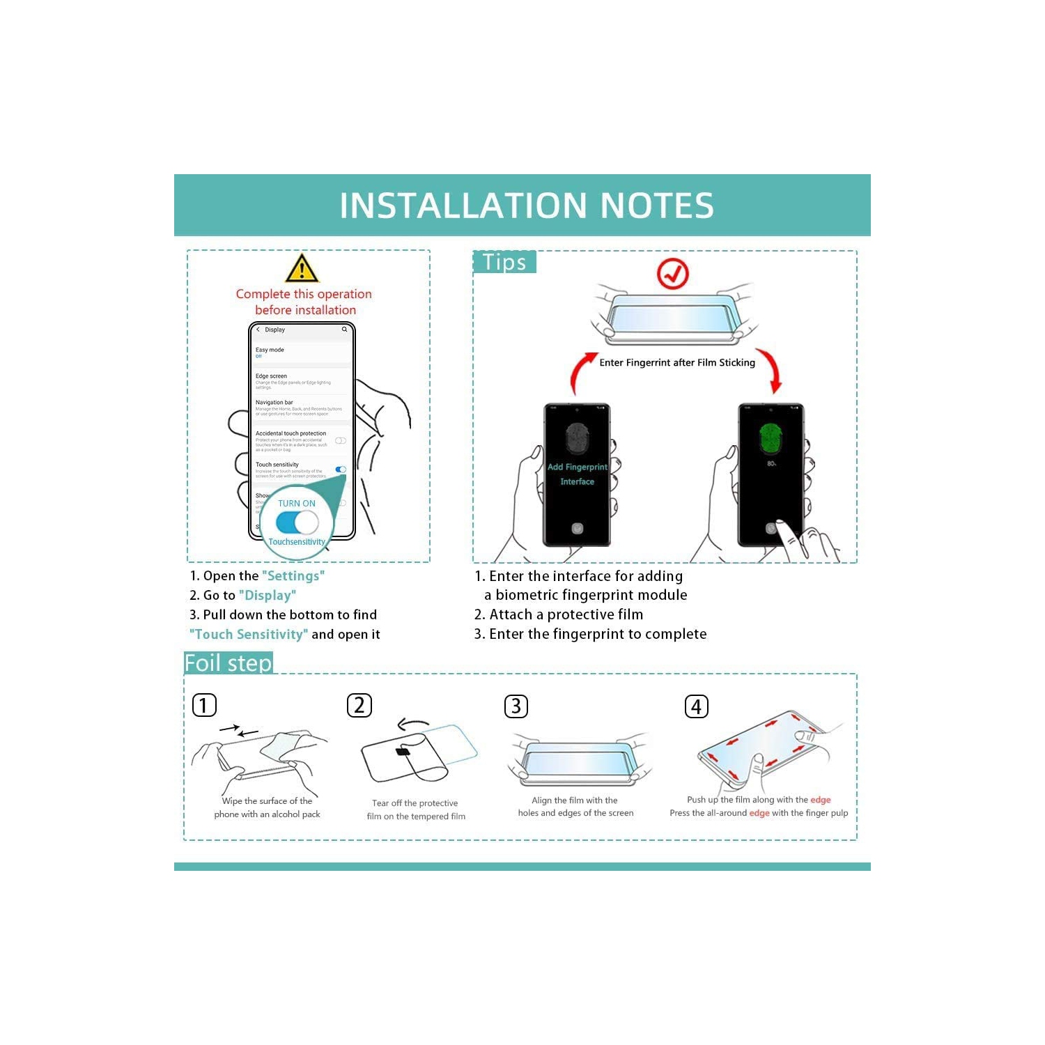 KEEGUARD Ensemble de protections d'écran en verre trempé et d'objectif d'appareil photo pour Samsung Galaxy S23 + Plus
