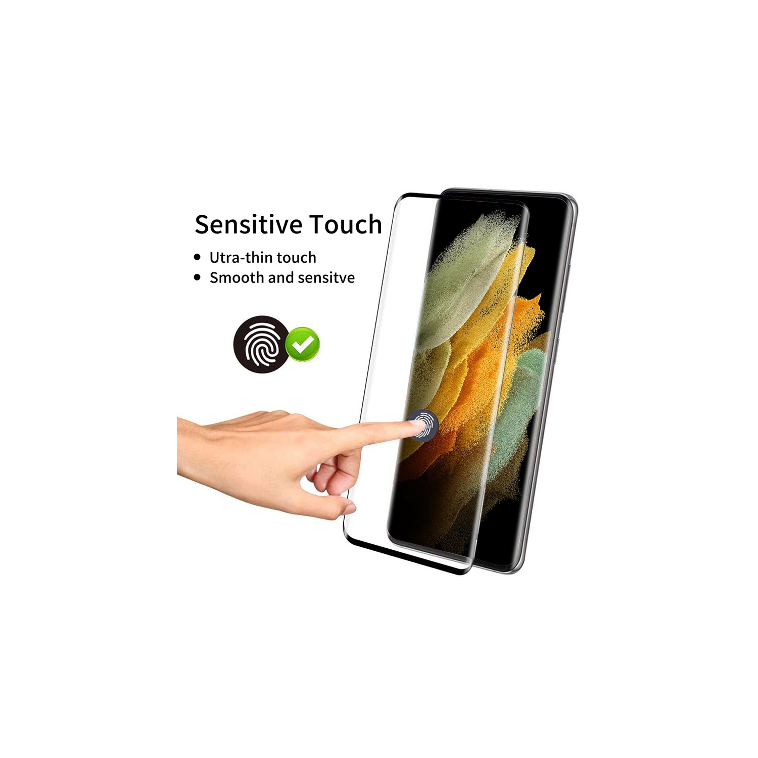 KEEGUARD Ensemble de protections d'écran en verre trempé et d'objectif d'appareil photo pour Samsung Galaxy S23 + Plus