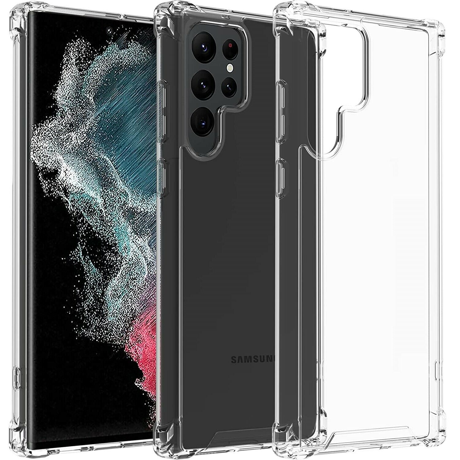 Étui souple ajusté de Samsung pour Galaxy S23 - Transparent