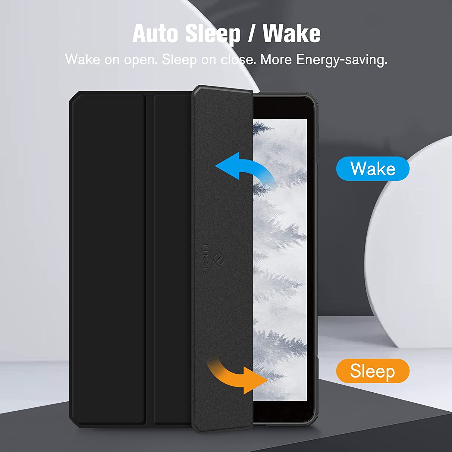 F Hybrid Slim Case for iPad Air 3rd Gen 10.5 2019 / iPad Pro 10.5 Inch 2017 - [Built-in Pencil Holder] Shockproof Cover with Clear Transparent Back