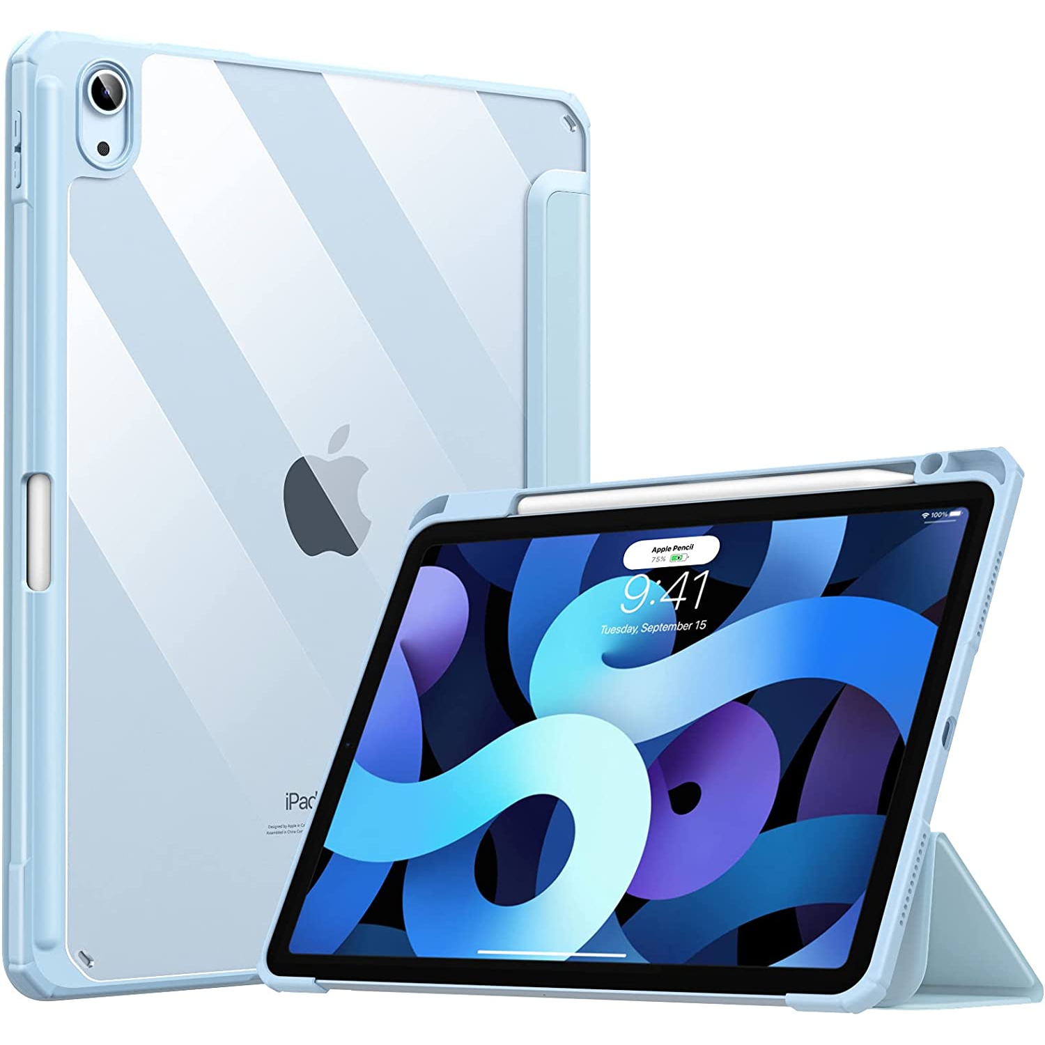 T Case for iPad Air 5th/4th Generation 10.9 inch, iPad Air 5/4 Case 
