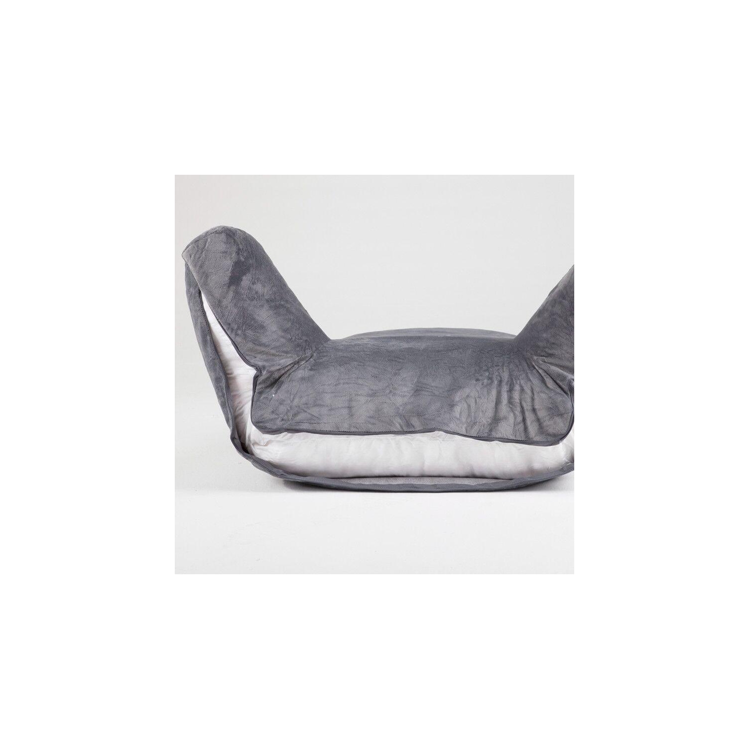 Oreiller de lecture en mousse à mémoire de forme avec repose-bras, oreiller de lit confortable en mousse à mémoire de forme déchiquetée, coussin