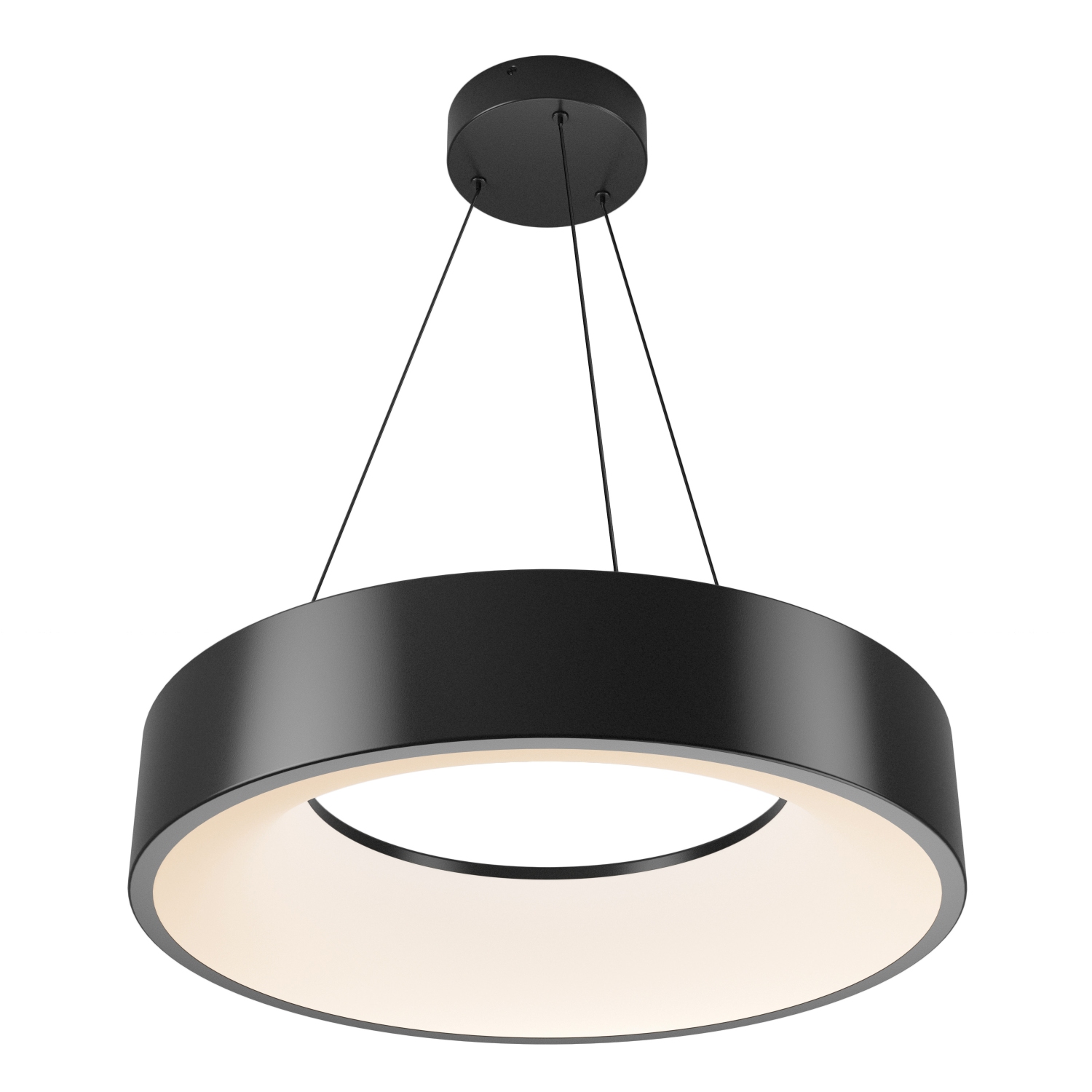 Artika Aiden Modern Pendant Light Fixture, Black