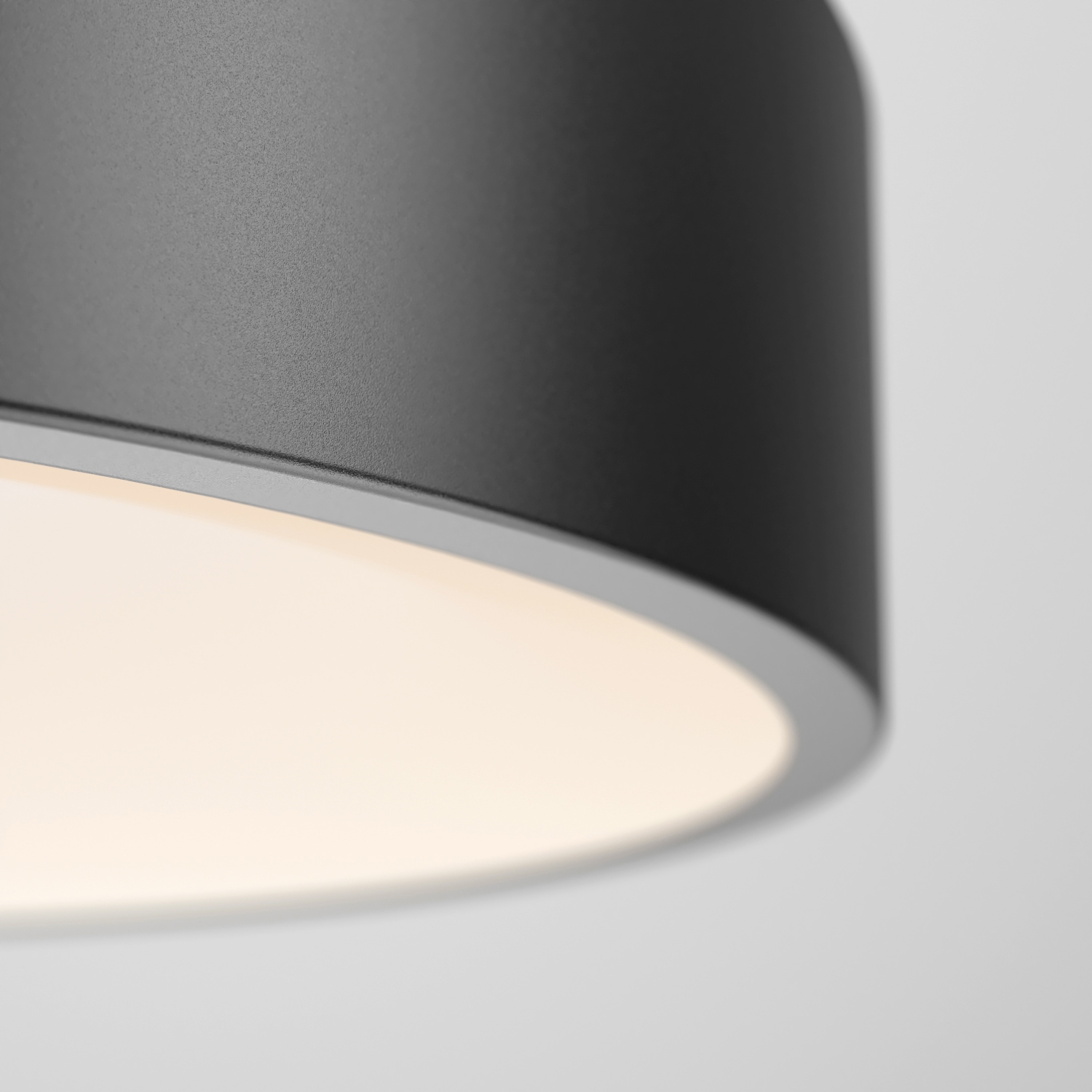 Artika Aiden Modern Pendant Light Fixture, Black