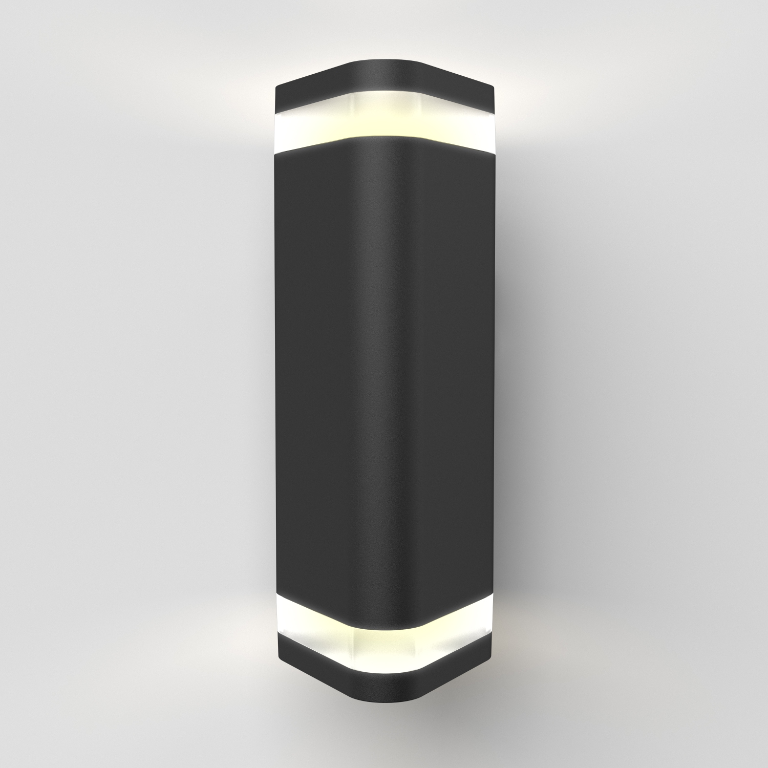 Artika Trygon luminaire mural d'extérieur moderne noir