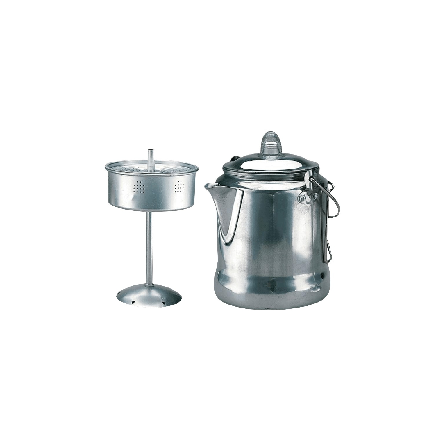 Percolateur à café en aluminium de 9 tasses pour le camping
