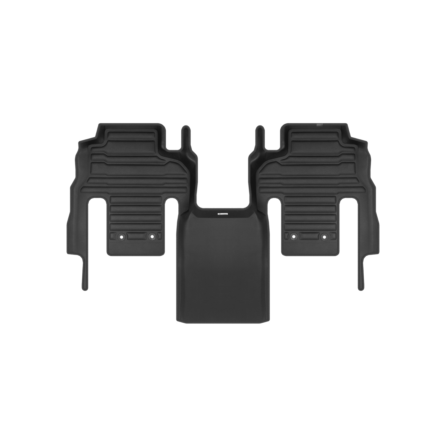 TuxMat - for Jeep Wagoneer 7-Seater 2022-2026 Models - Custom Car Mats - Maximum Coverage, All Weather, Laser Measured - This Full Set Includes 1st,