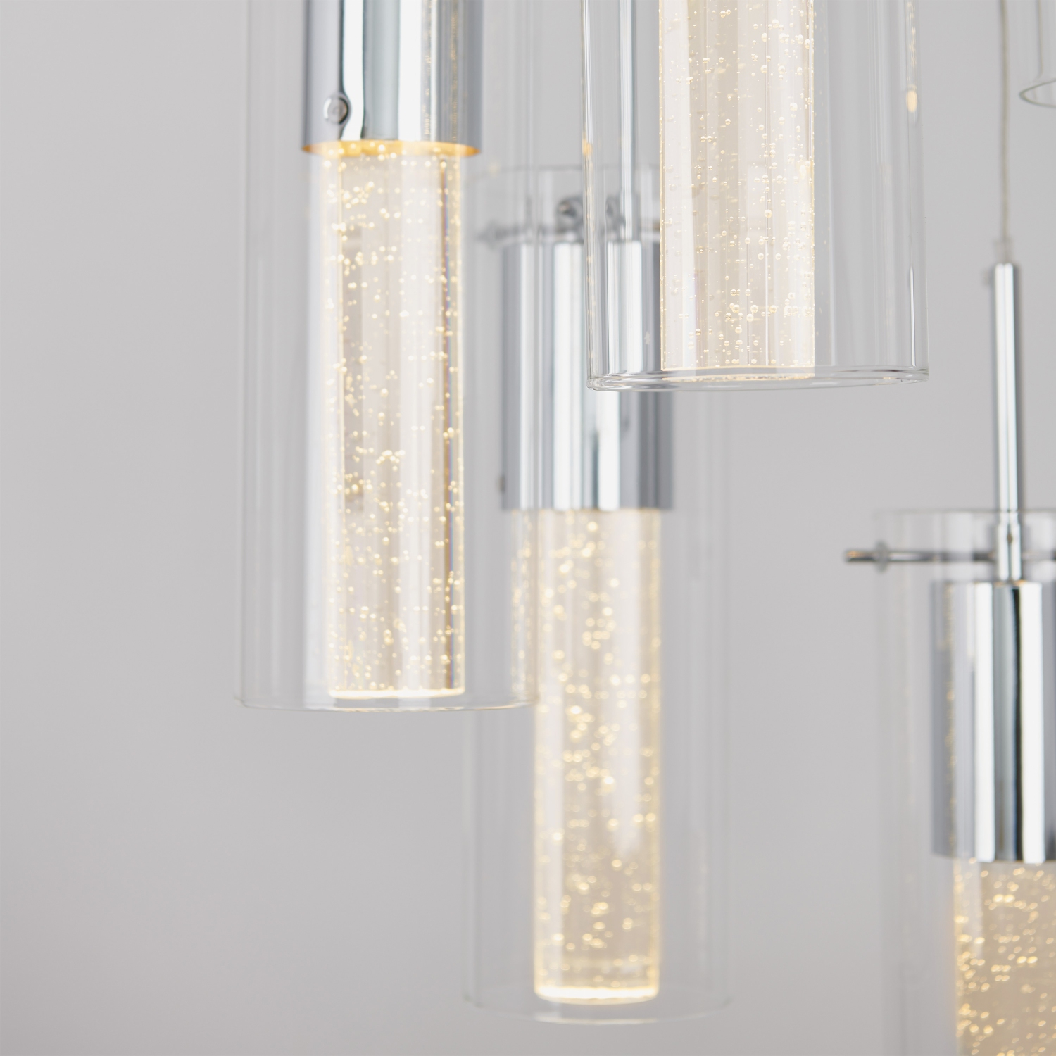 Luminaire suspendu moderne Artika Essence, chrome