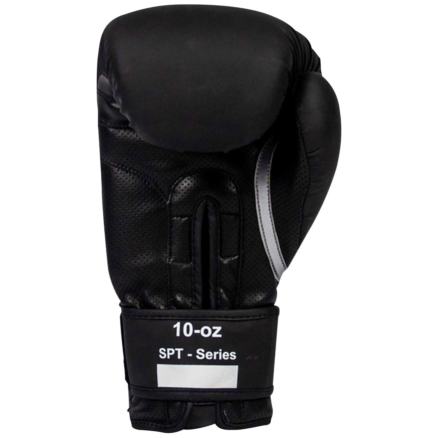 Gants de boxe de 10 oz Blackout Series d'Iron Body Fitness - Noir