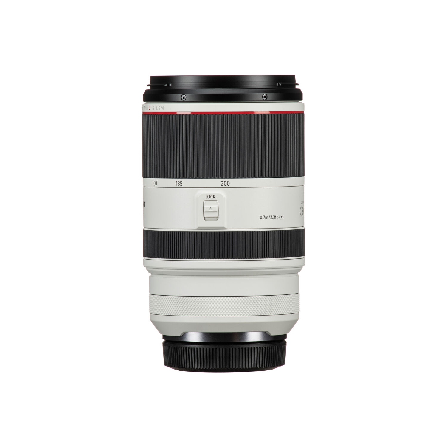 Objectif RF 70-200&nbsp;mm f/2,8&nbsp;L IS USM de Canon + ensemble de filtre + capuchon + prise (version internationale)