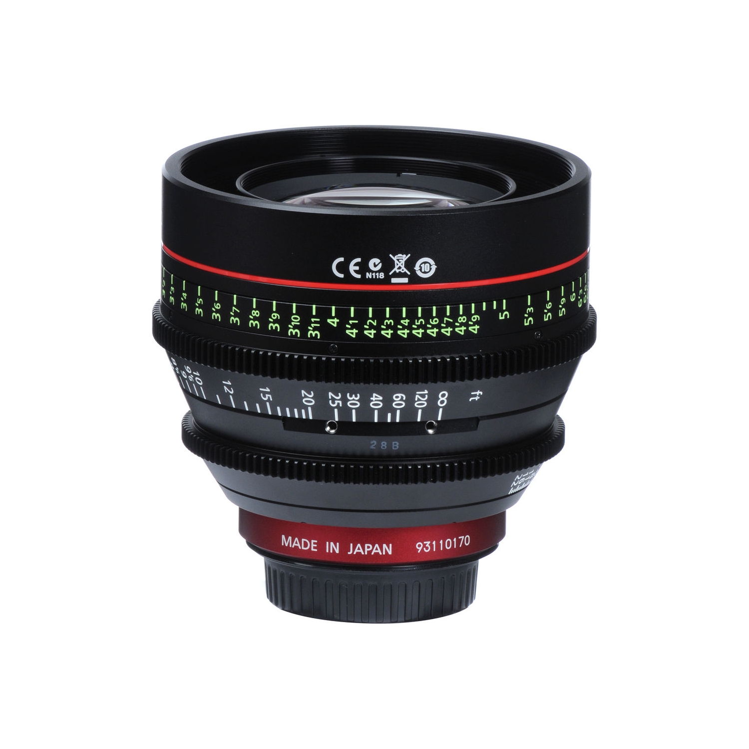 Canon CN-E 85mm T1.3 L F Cine Lens + BackPack + 64GB Card + More