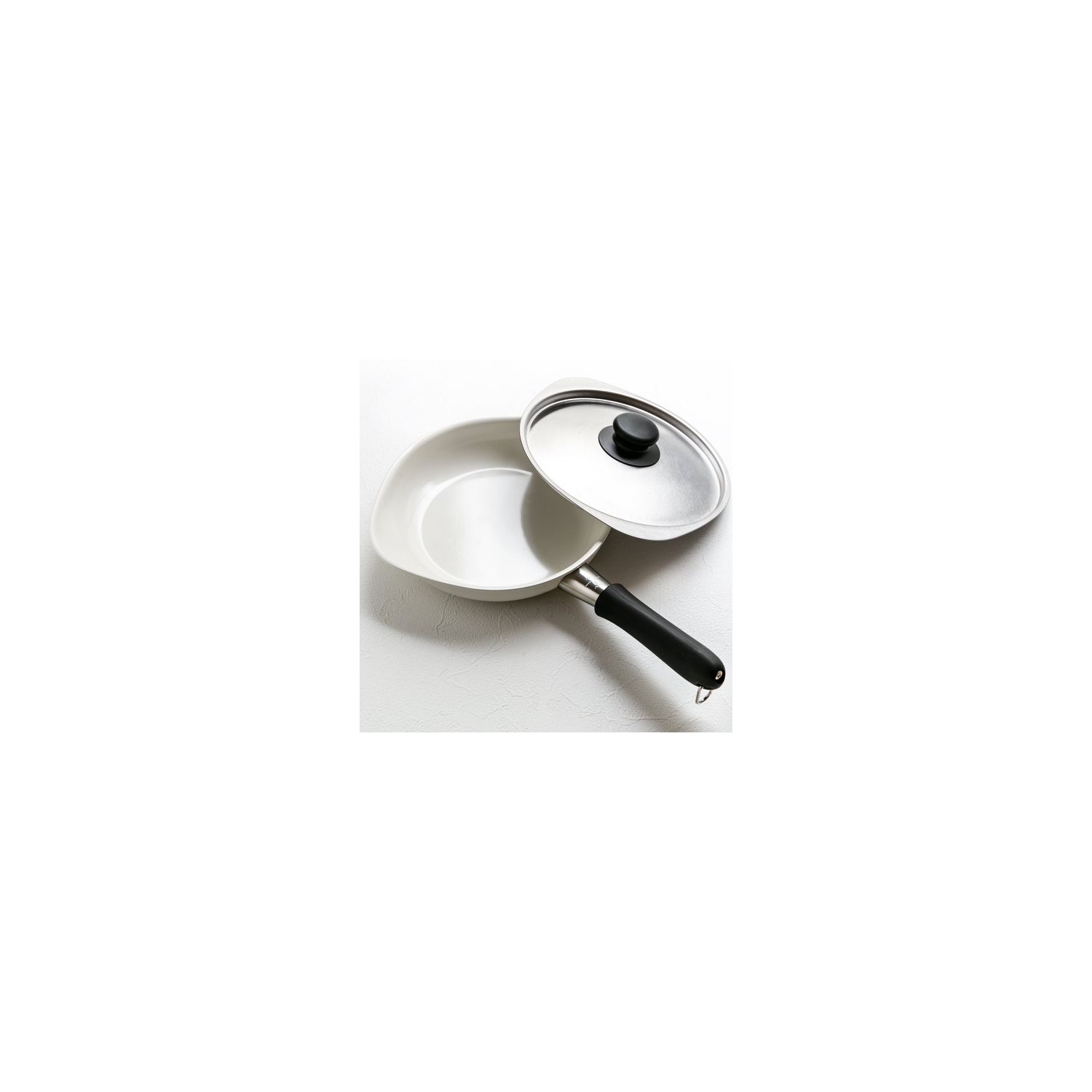 Sori Yanagi Ceramic Coating Frying Pan 25cm with lid