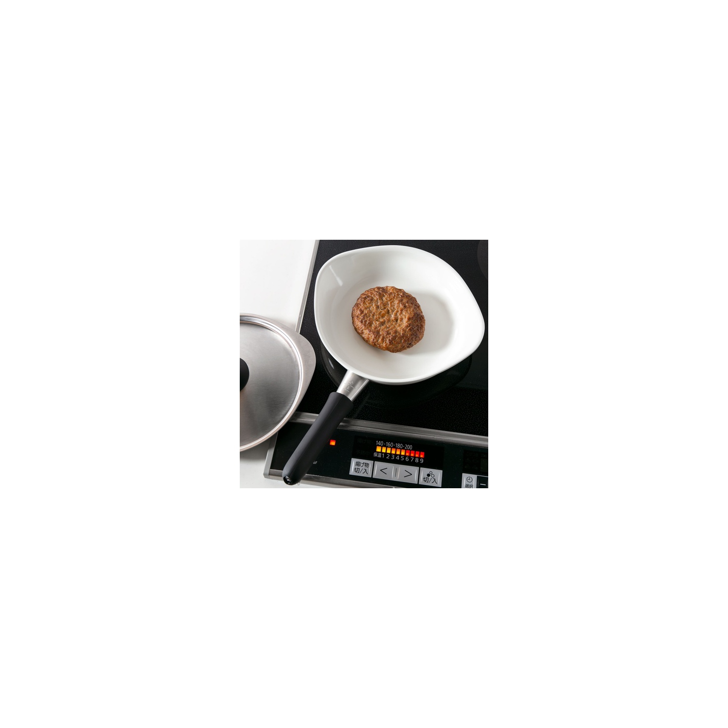 Sori Yanagi Ceramic Coating Frying Pan 25cm with lid