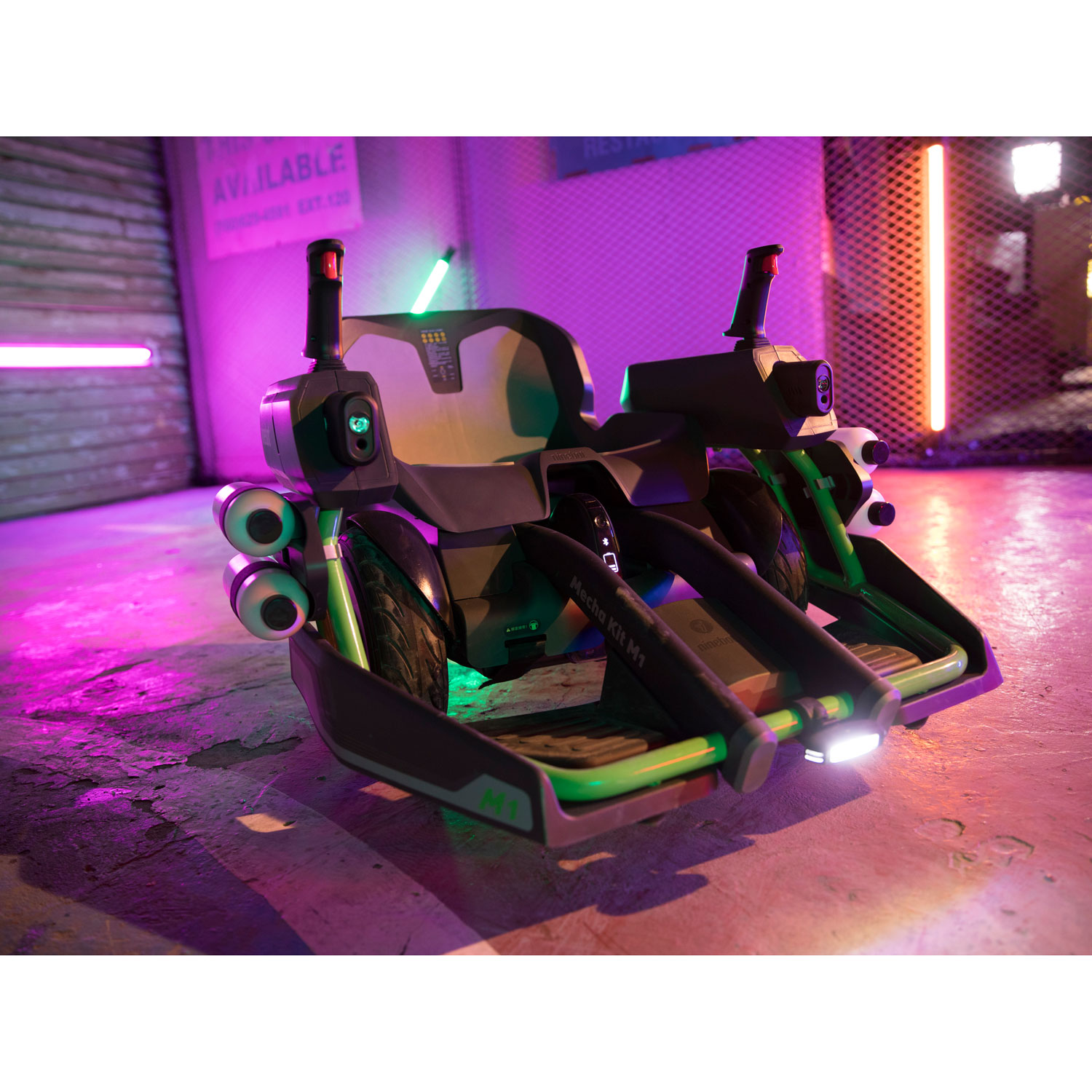 Ensemble Ninebot Mecha de Segway pour Ninebot S/S Kids/S Pro - Gris foncé