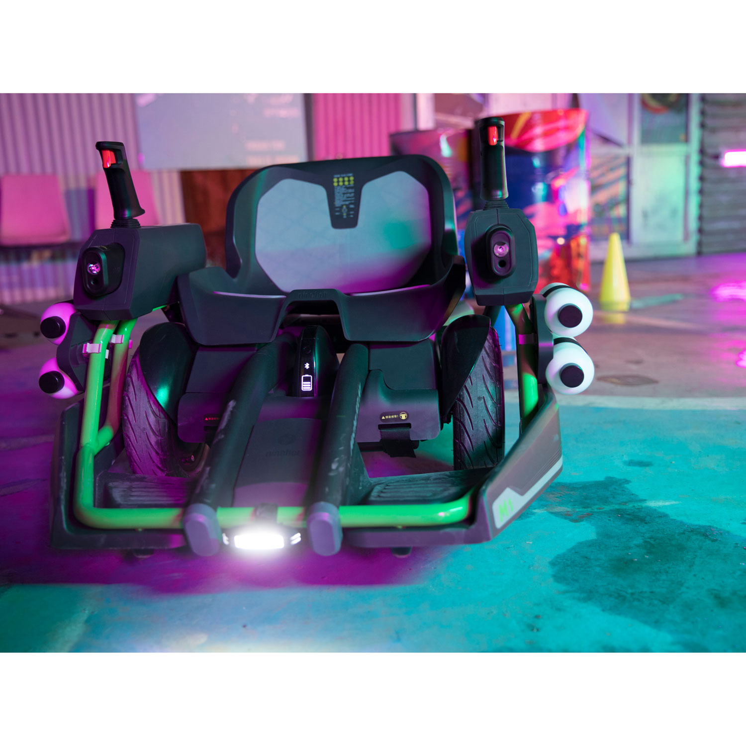 Ensemble Ninebot Mecha de Segway pour Ninebot S/S Kids/S Pro - Gris foncé