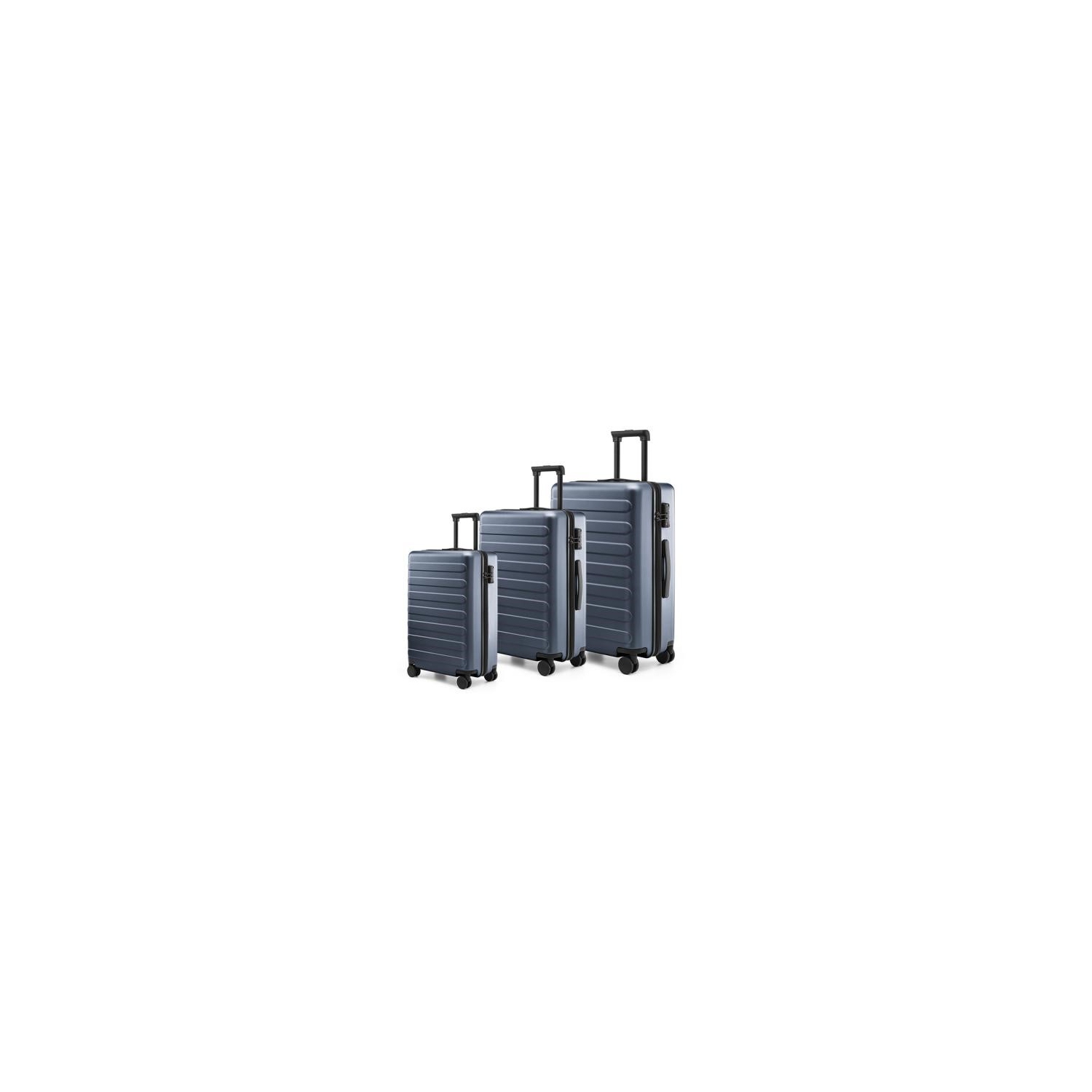 Ninetygo Rhine 3pc Lightweight Luggage Set (20/24/28) with Durable Makrolon Polycarbonate Hard-shell and TSA Lock