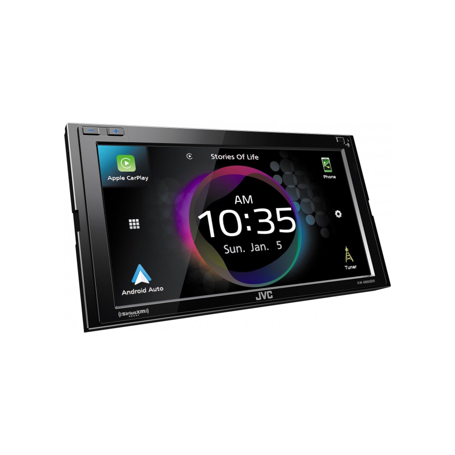 Récepteur multimédia numérique KW-M875BW 6,8 po de JVC