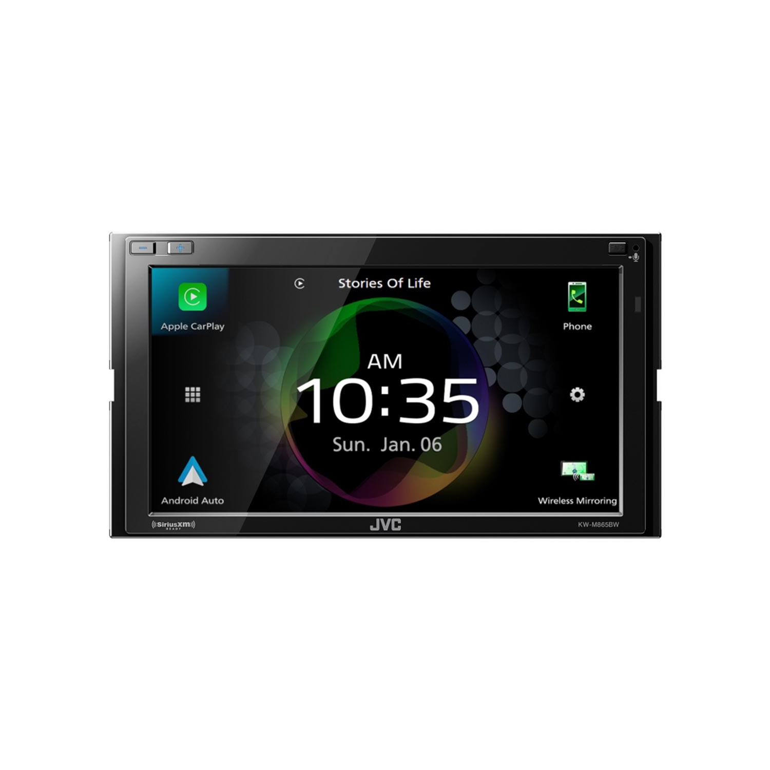 Récepteur multimédia numérique KW-M875BW 6,8 po de JVC