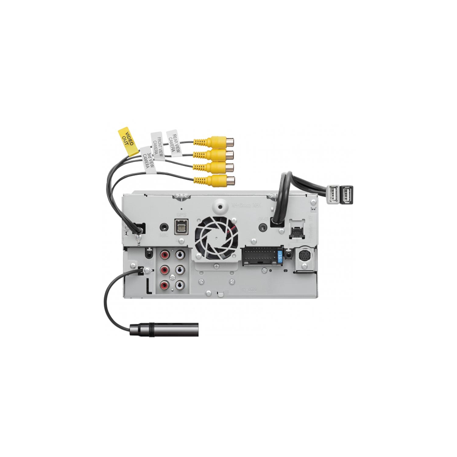 Récepteur multimédia numérique KW-M875BW 6,8 po de JVC