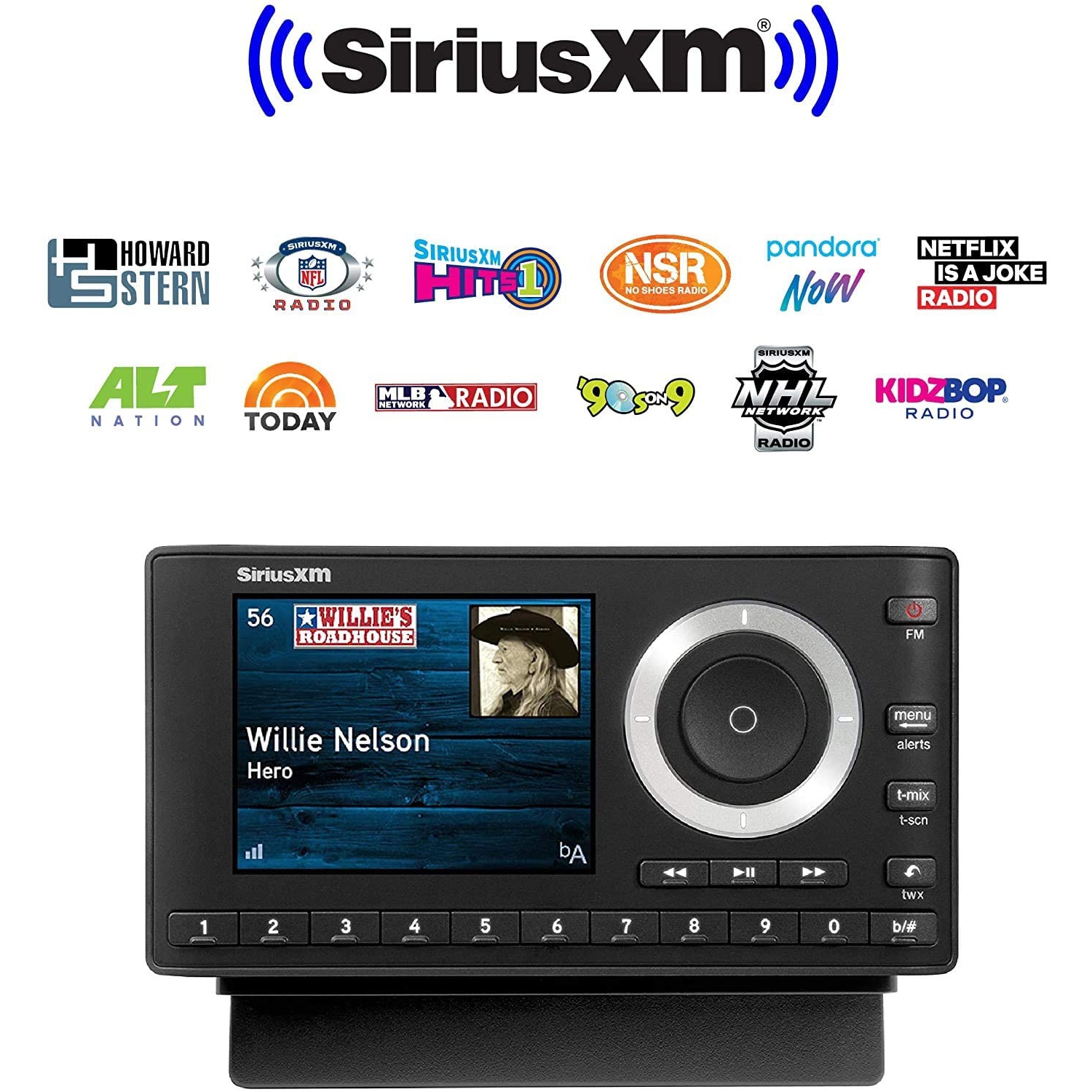 SiriusXM Onyx Plus Satellite Radio with Vehicle Kit + FM Direct Adapter
