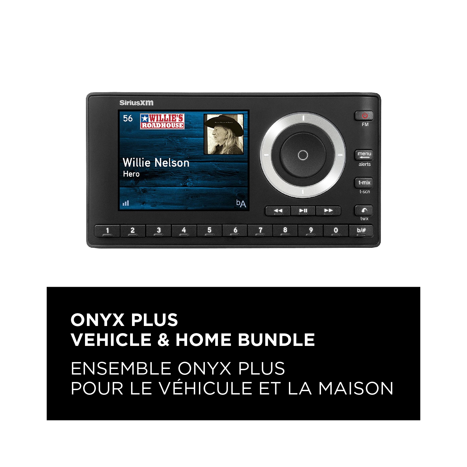 SiriusXM Onyx Plus Satellite Radio with Vehicle + Home Kit Bundle