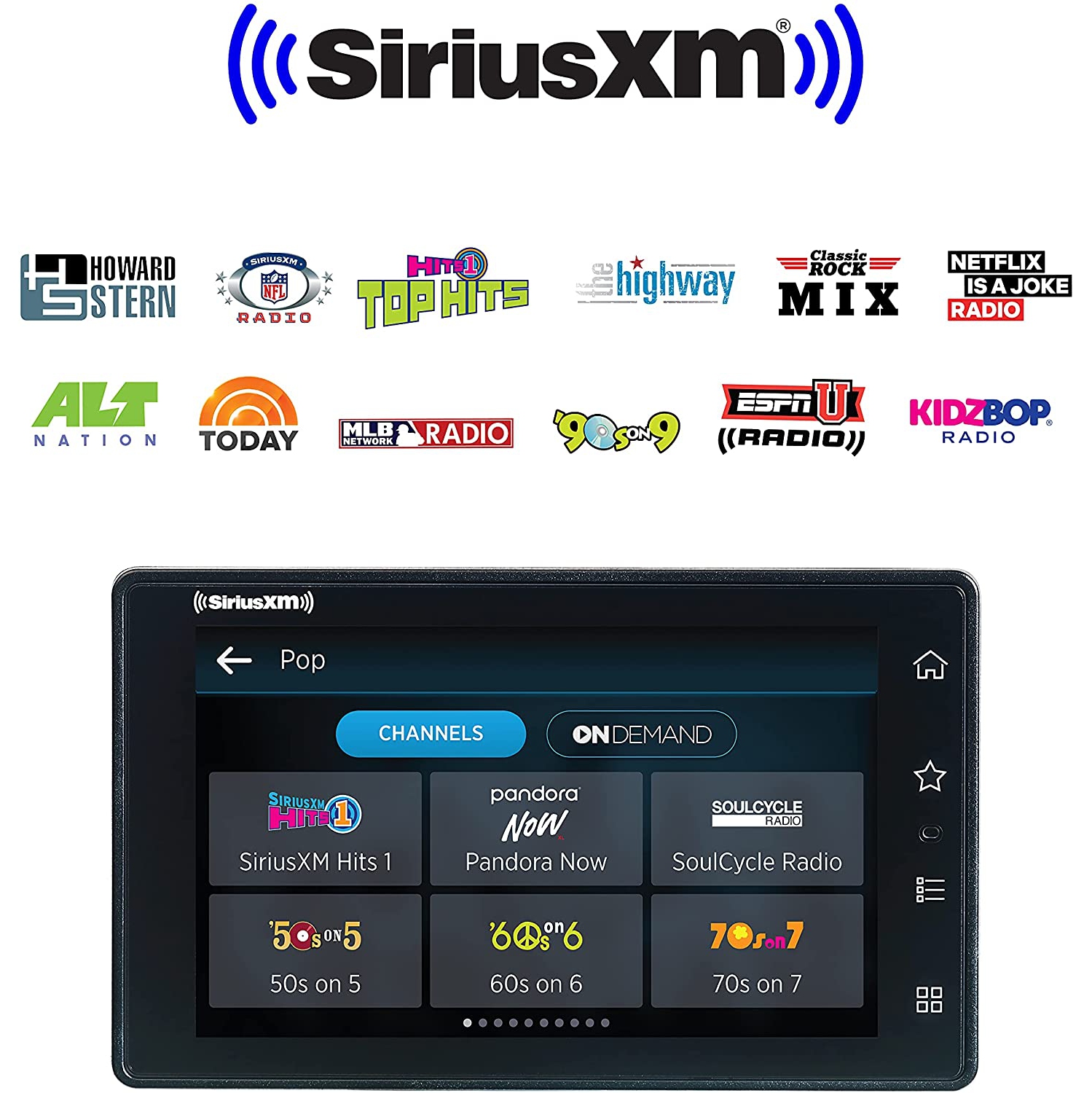 SiriusXM Tour Satellite Radio with Vehicle + Home Kit Bundle