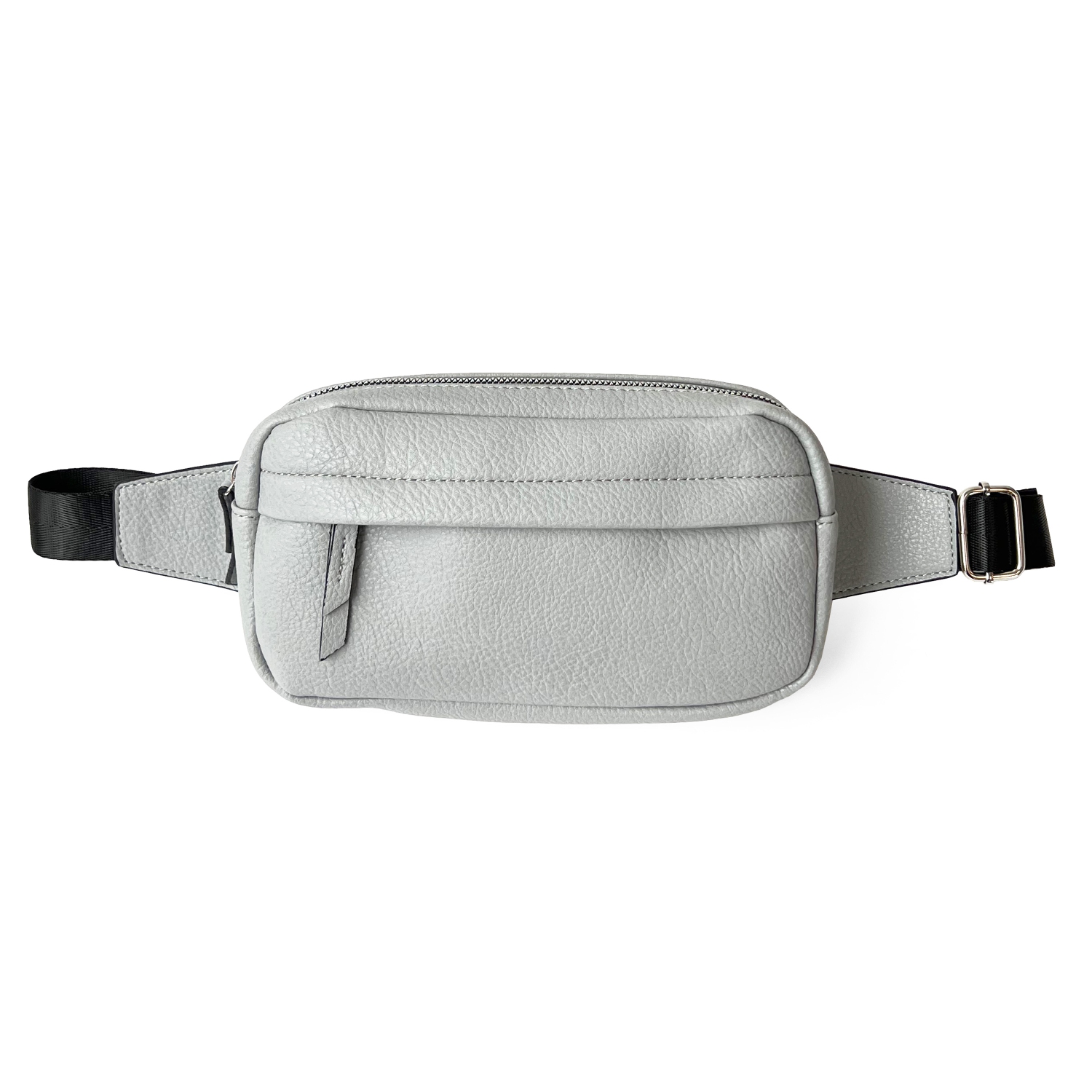 NICCI Waist Bag with Web Strap Light Grey