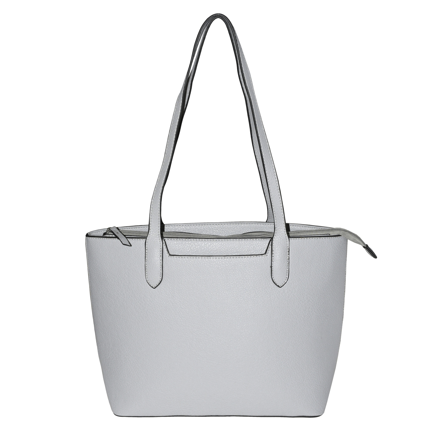 Sac fourre-tout gris de NICCI avec pochette éclairée