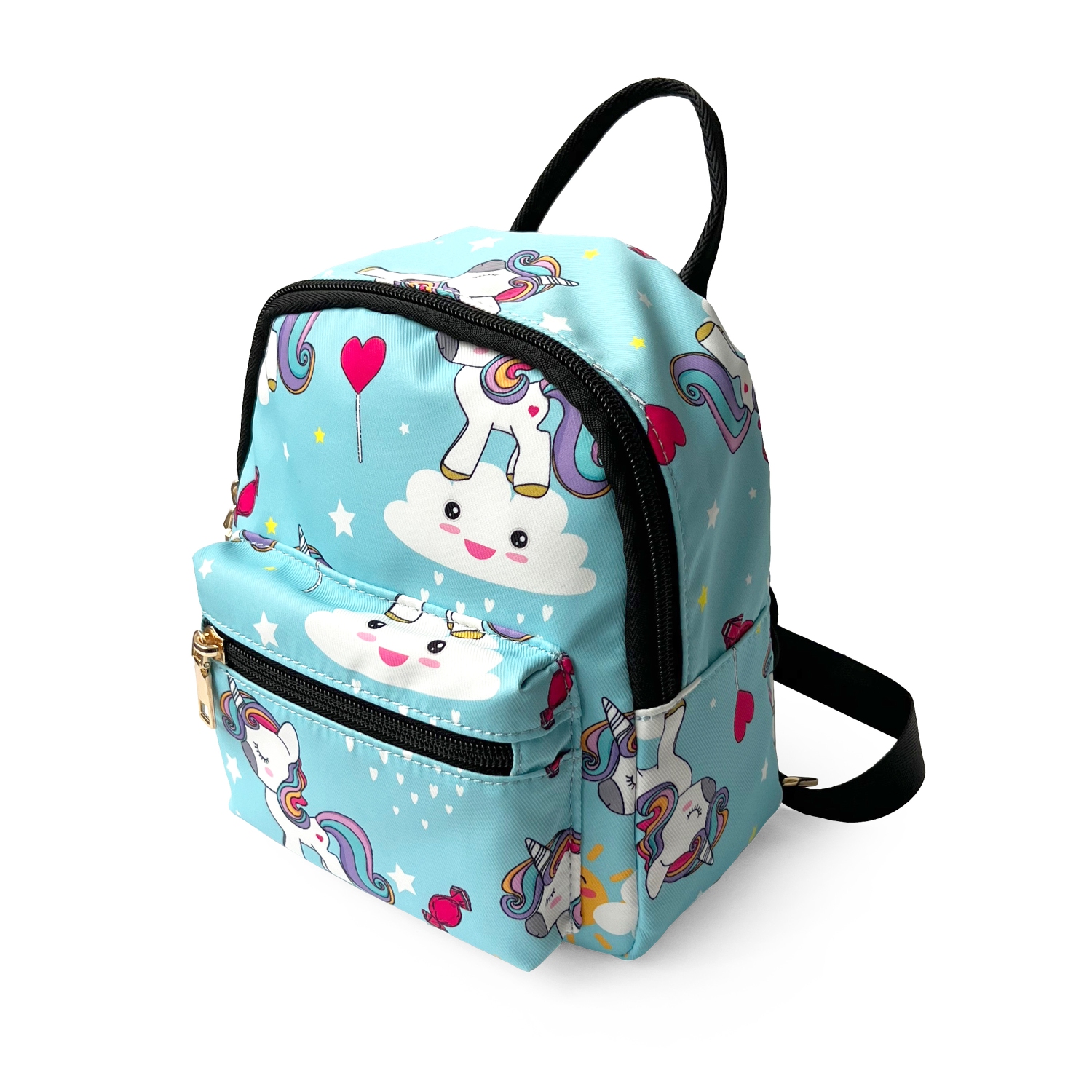 NICCI Kids Backpack with Unicorn Print, Blue