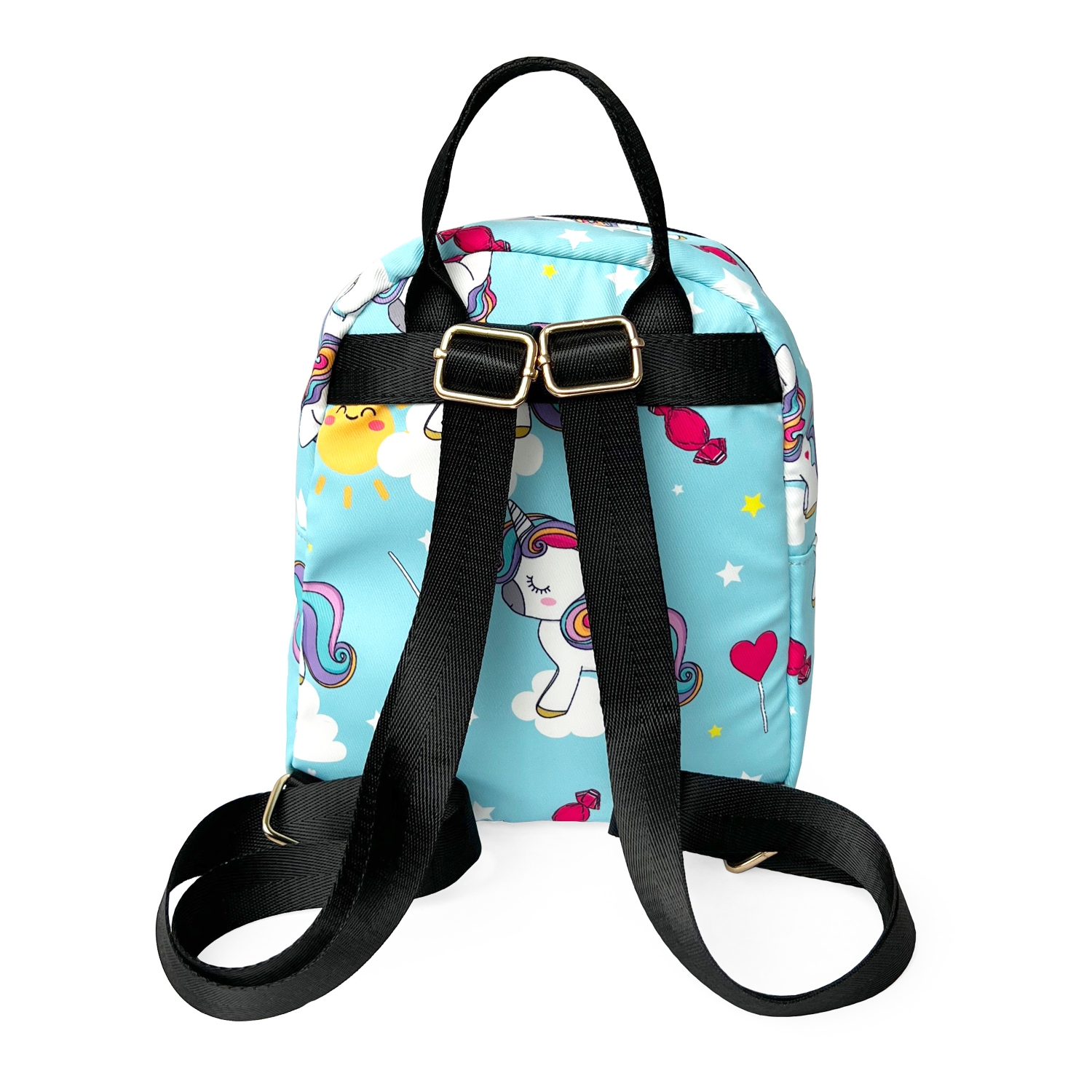 NICCI Kids Backpack with Unicorn Print, Blue