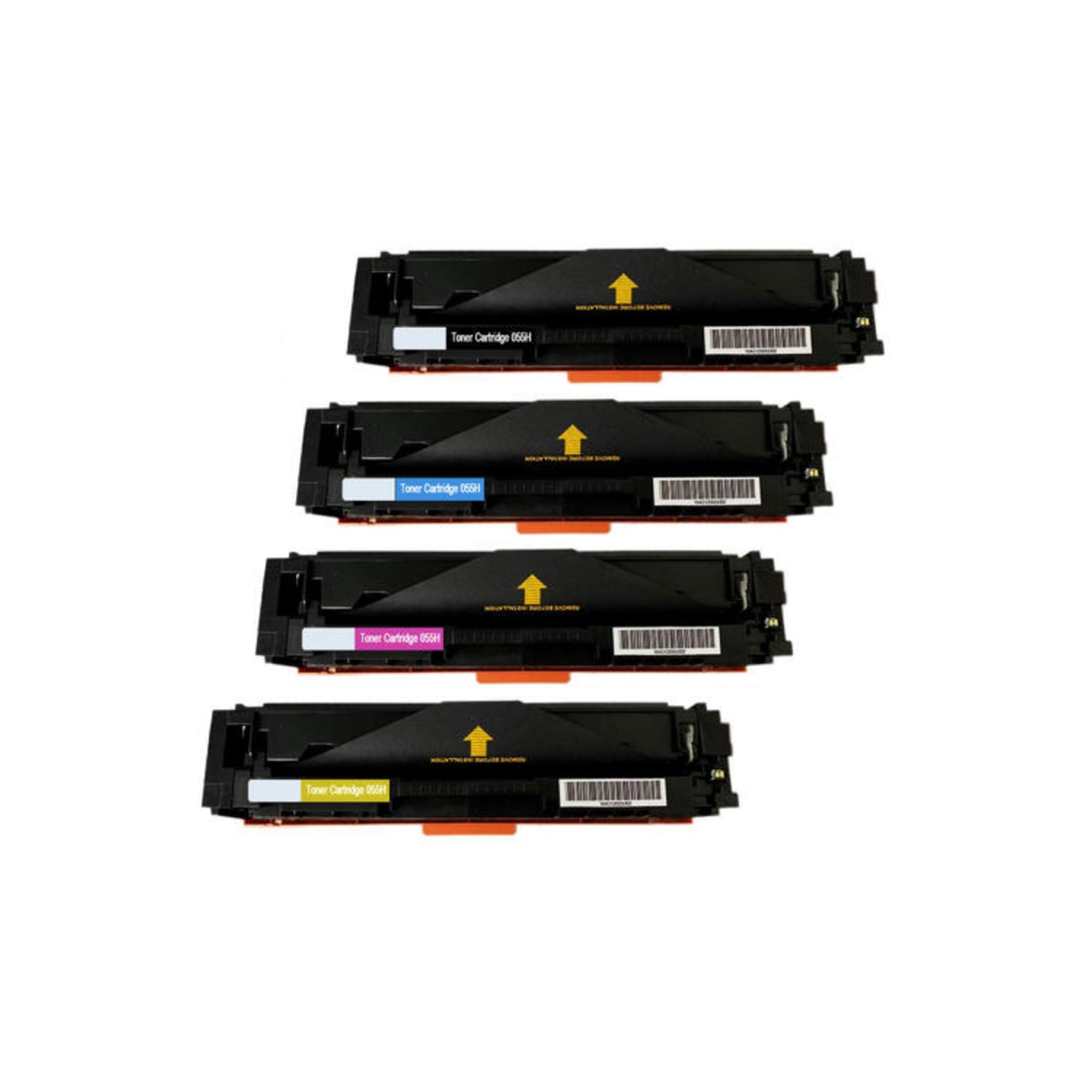 axGear Canon 055H Compatible Toner Cartridge Combo Standard Yield BK/C/M/Y - With Chip