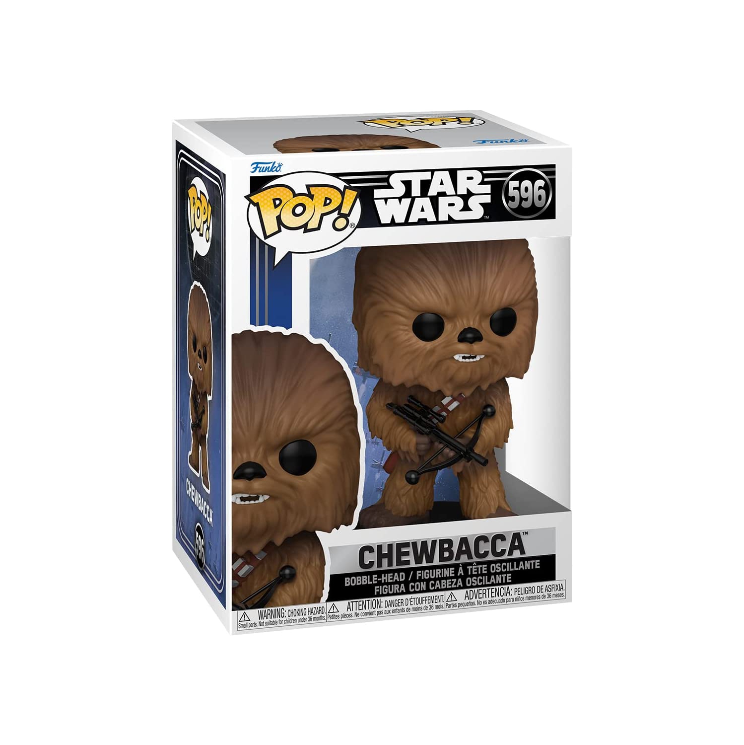 Figurine Pop Star Wars de 3.75 po - Chewbacca no 596